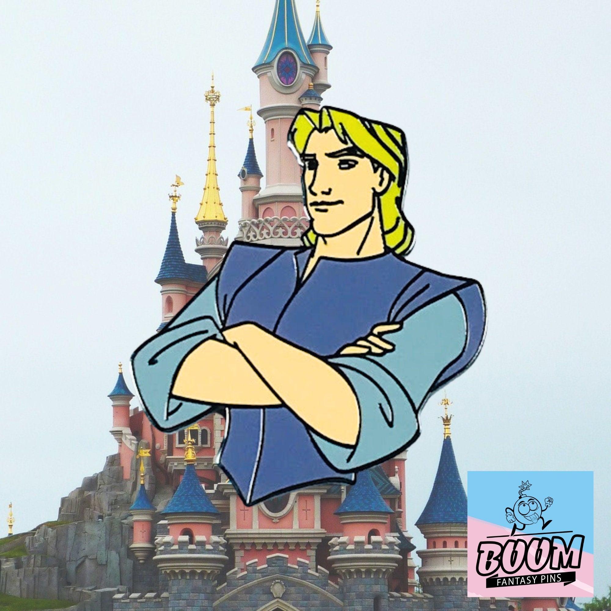 Épinglette – Capitaine John Smith de Pocahontas – Disney Fantasy