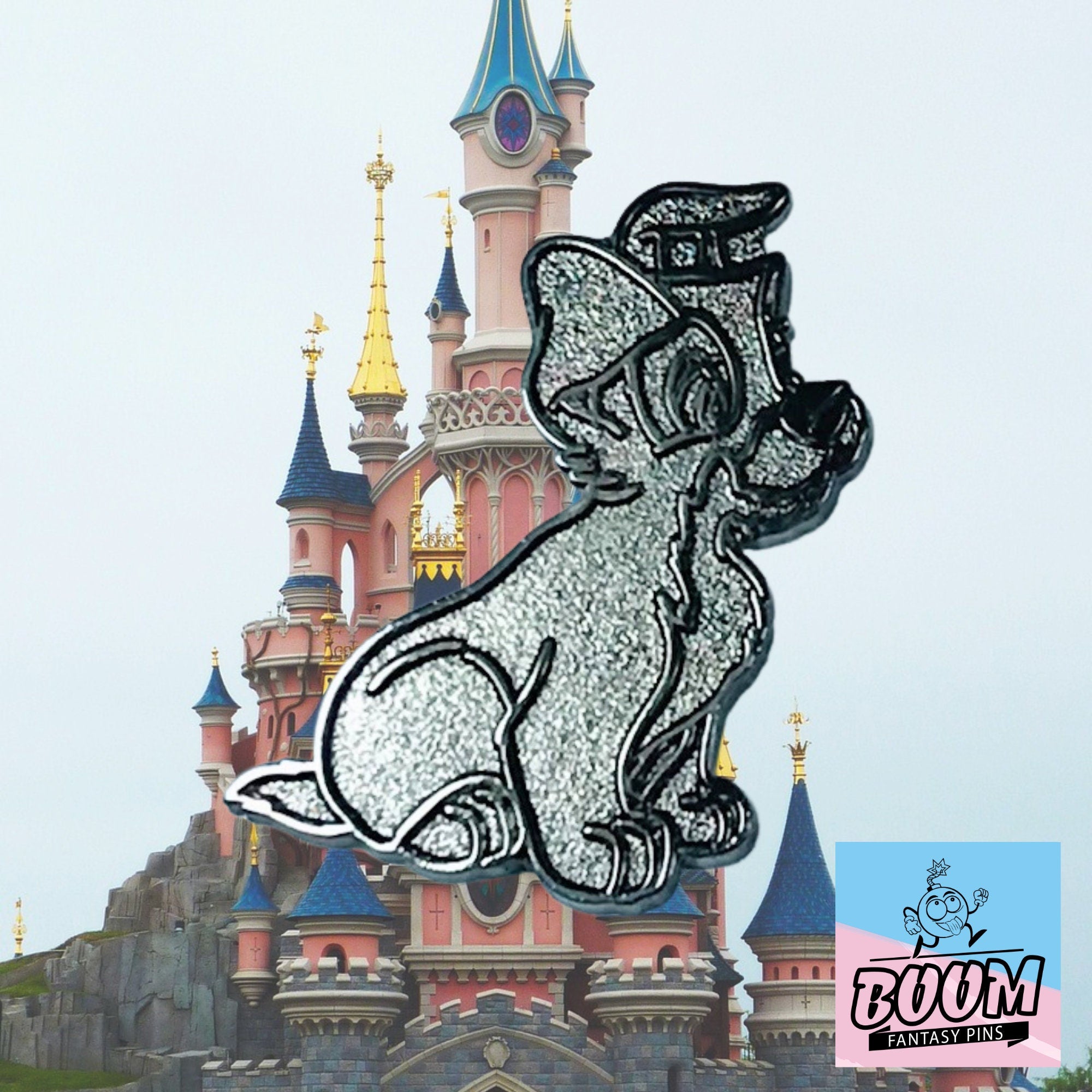 Pin – Tramp from Lady and the Tramp – Disney Fantasy