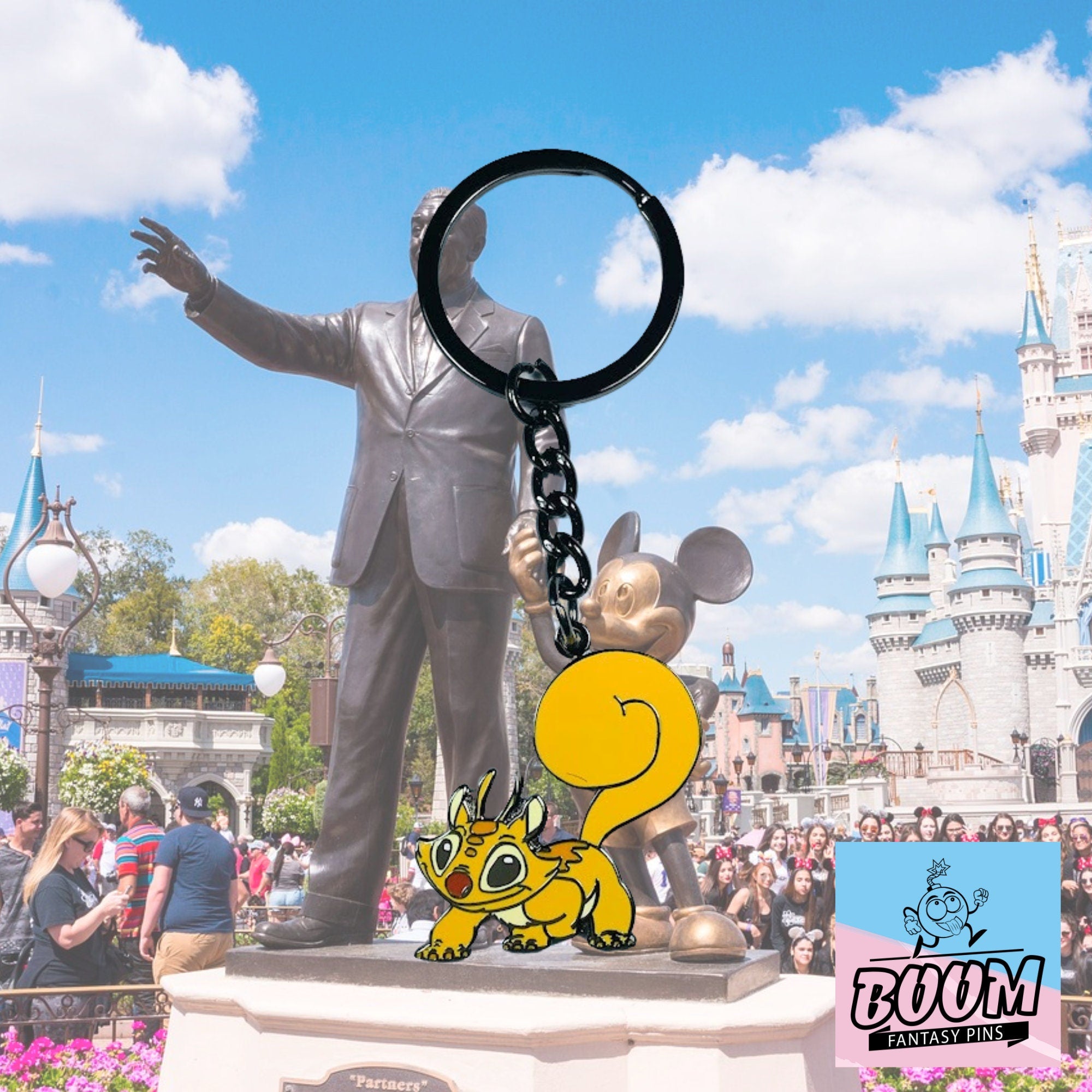 Llavero – Experimento 397 de Spats de Lilo &amp; Stitch Disney Fantasy