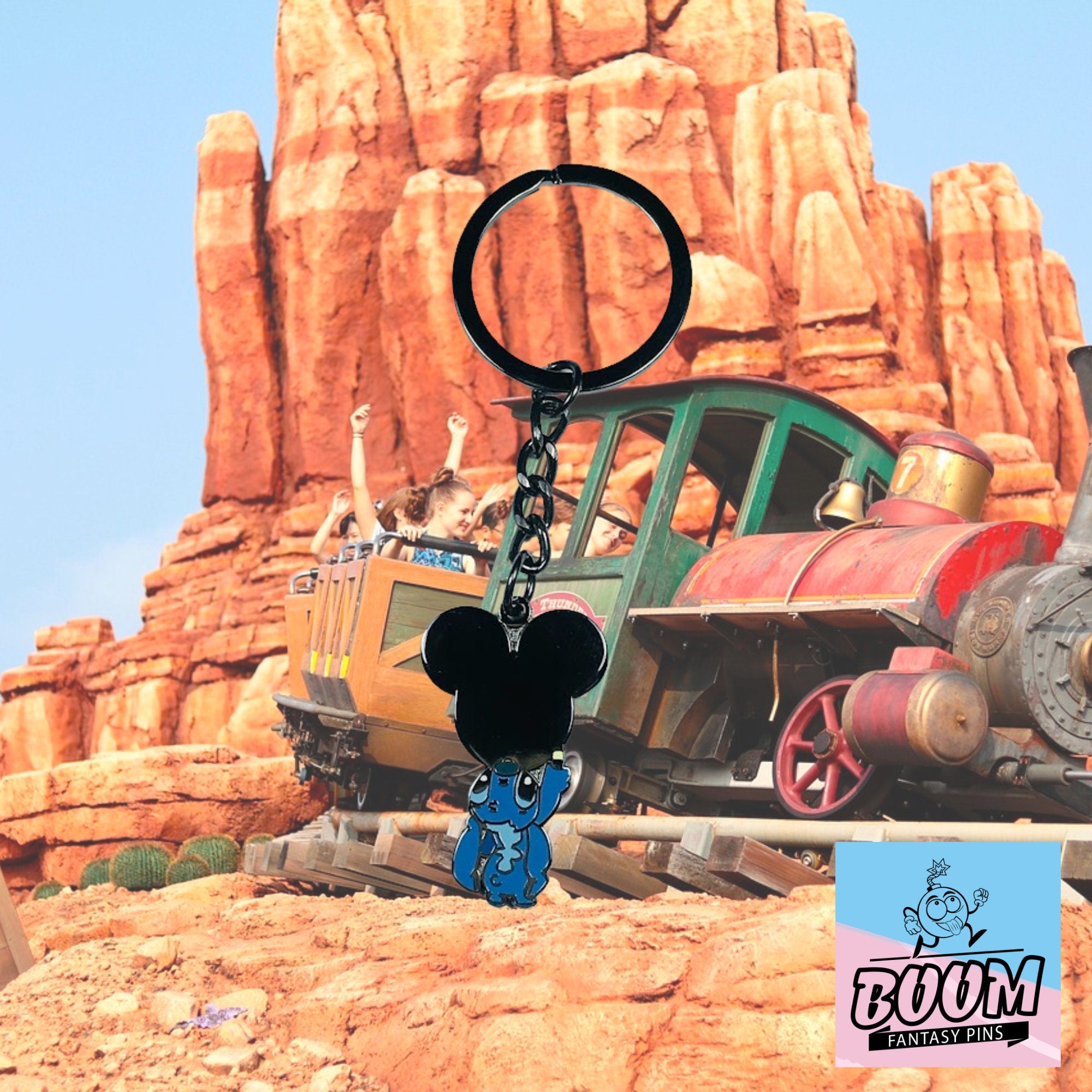 Porte-clés – Stitch Expérience 626 de Lilo &amp; Stitch – Disney Fantasy