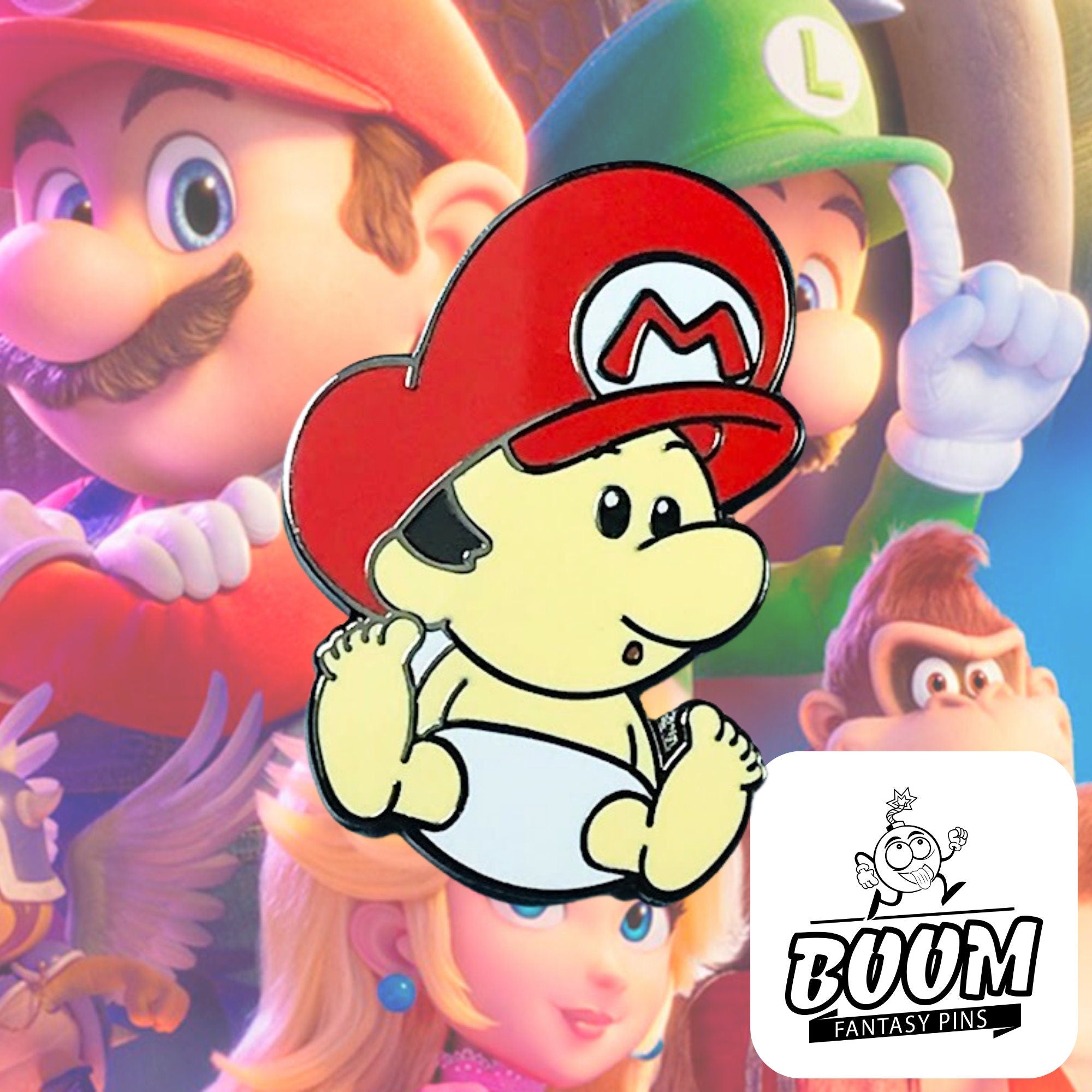 Pin's – Mario de Super Mario Bros – Franchise Nintendo