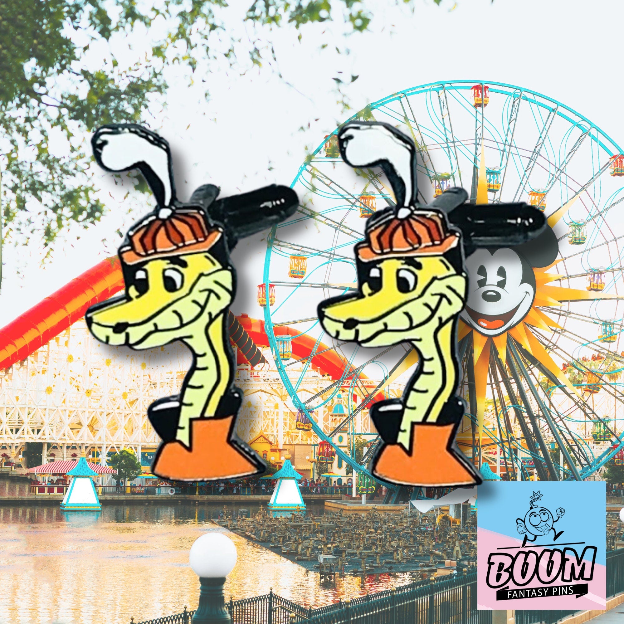Cufflinks – Sir Hiss from Robin Hood – Disney Fantasy
