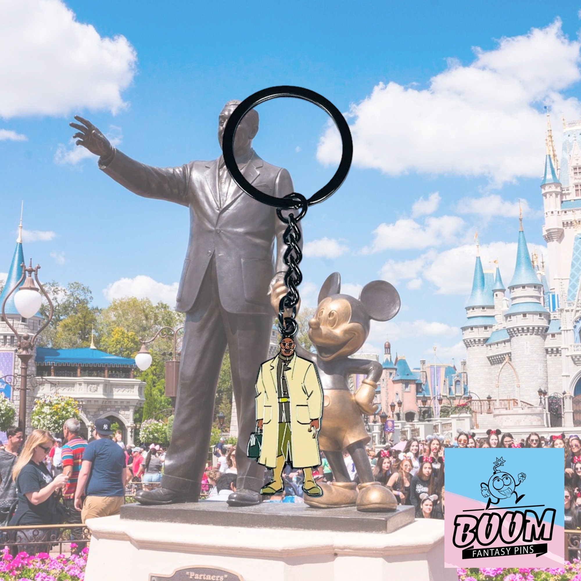 Porte-clés – Dr. Joshua Sweet d'Atlantide, l'empire perdu – Disney Fantasy