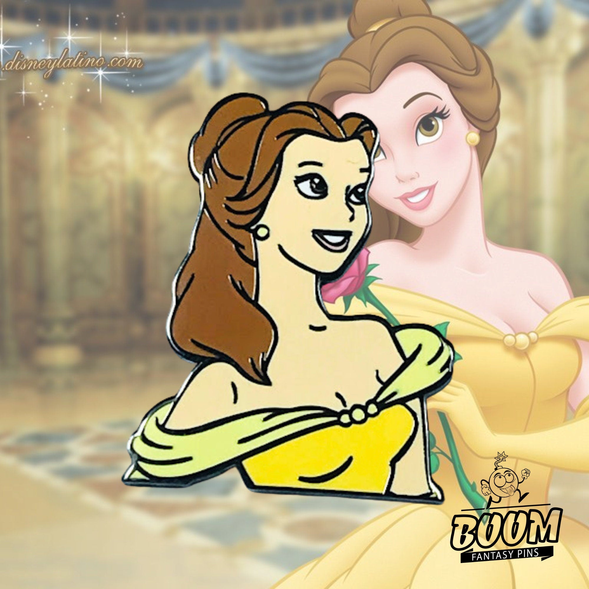 Pin – Princesa Bella de La Bella y la Bestia – Disney Fantasy