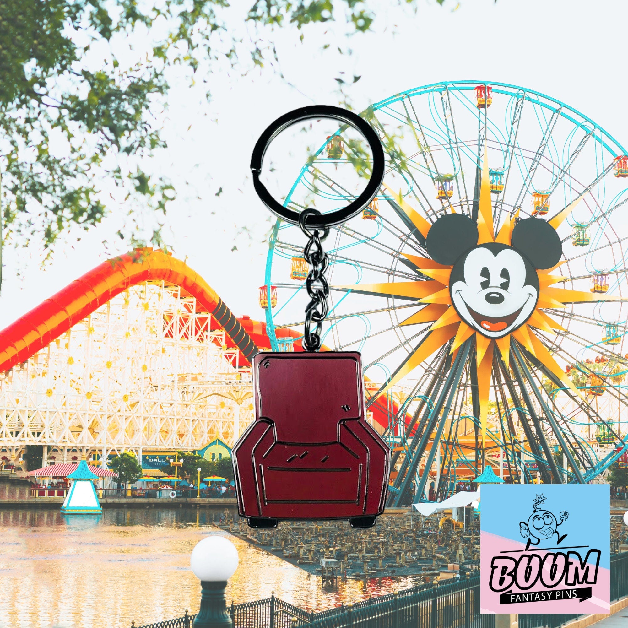 Llavero – Sillón peculiar de Disney Fantasy – Disney Fantasy