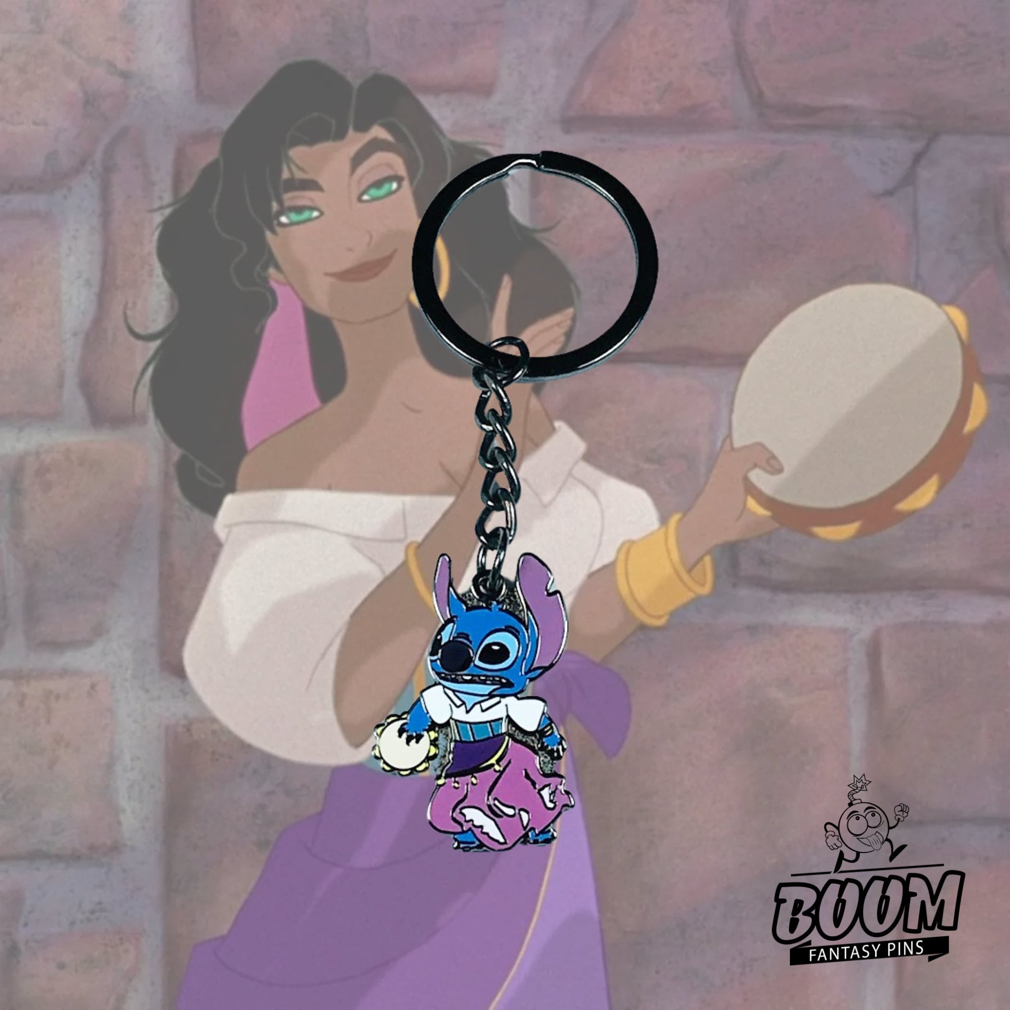 Porte-clés – Stitch Expérience 626 de Lilo &amp; Stitch – Disney Fantasy