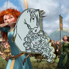 Pin's – Merida du film Rebelle – Disney Fantasy