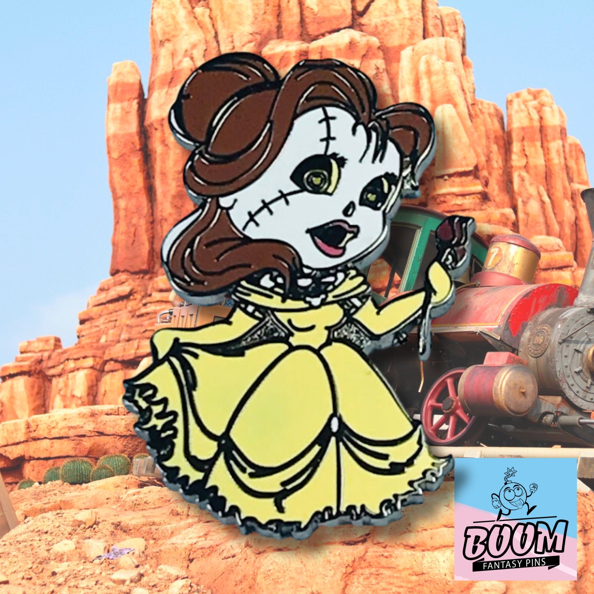 Pin's – Belle en zombie de La Belle et la Bête – Disney Fantasy