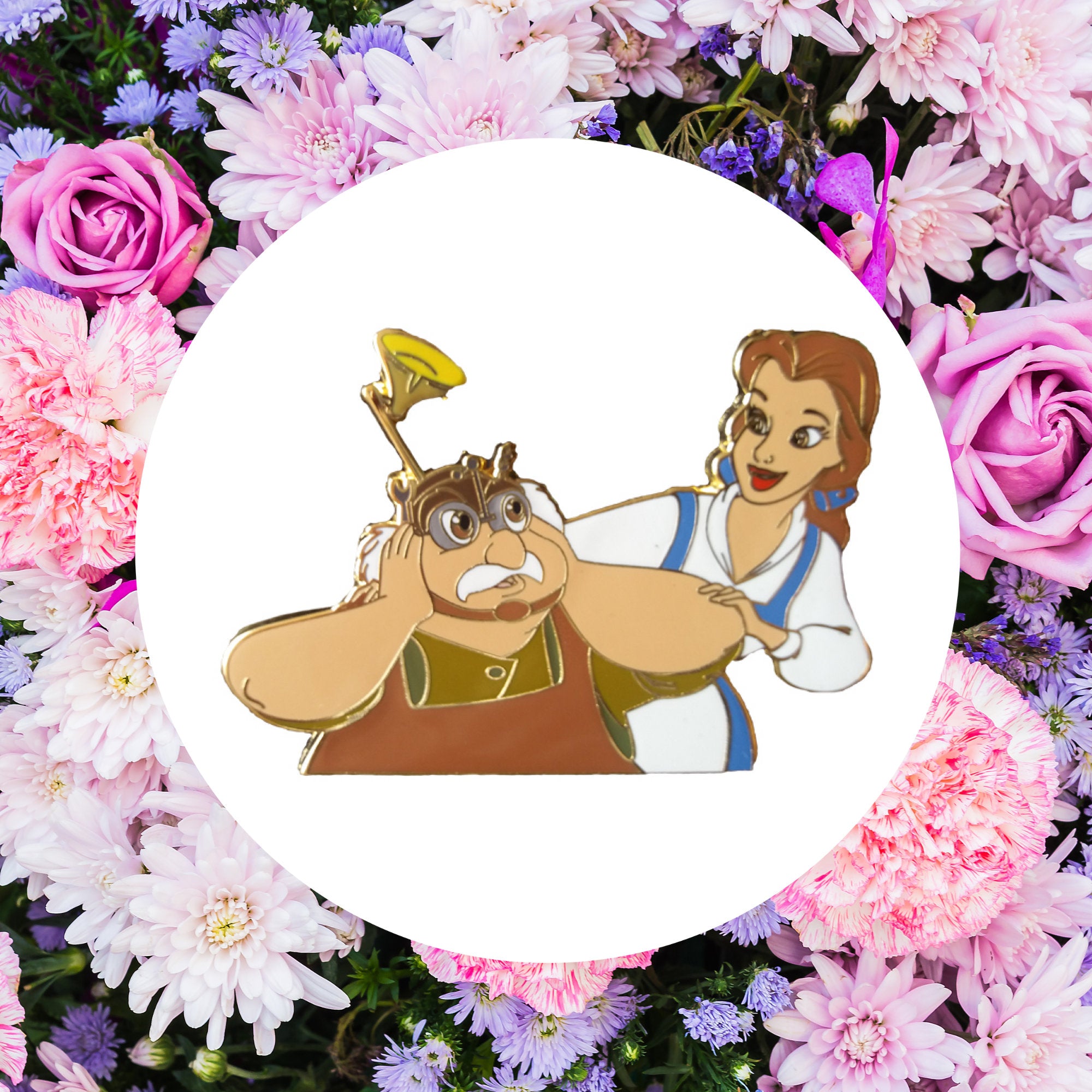 Pin's – Belle et Maurice de La Belle et la Bête – Disney Fantasy