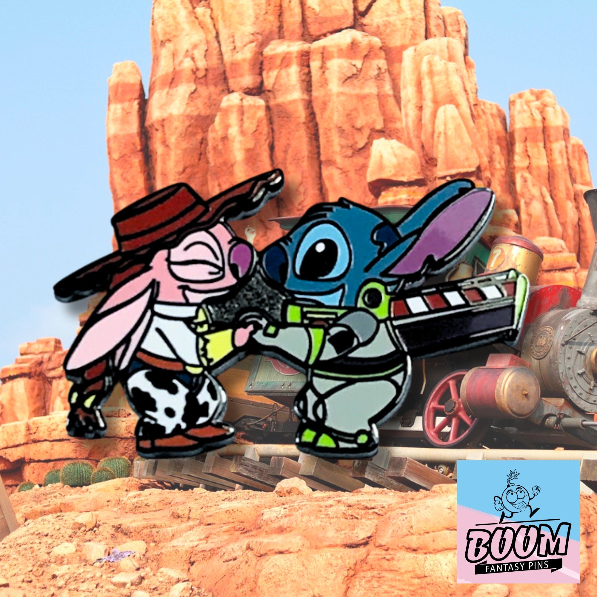 Épingle – Expérience 626 Stitch et Angel de Lilo et Stitch – Disney Fantasy