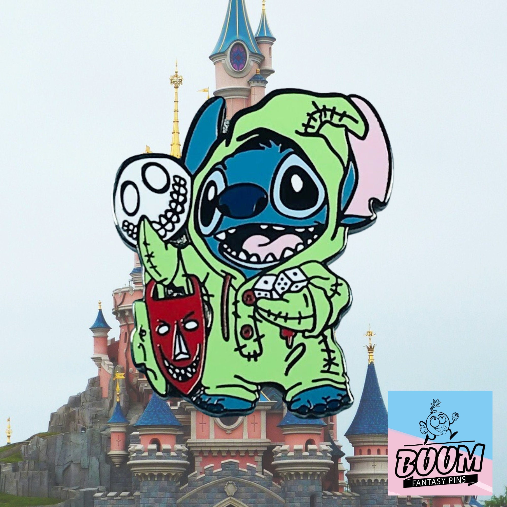 Pin – Stitch como Oogie Boogie de Lilo y Stitch – Disney Fantasy
