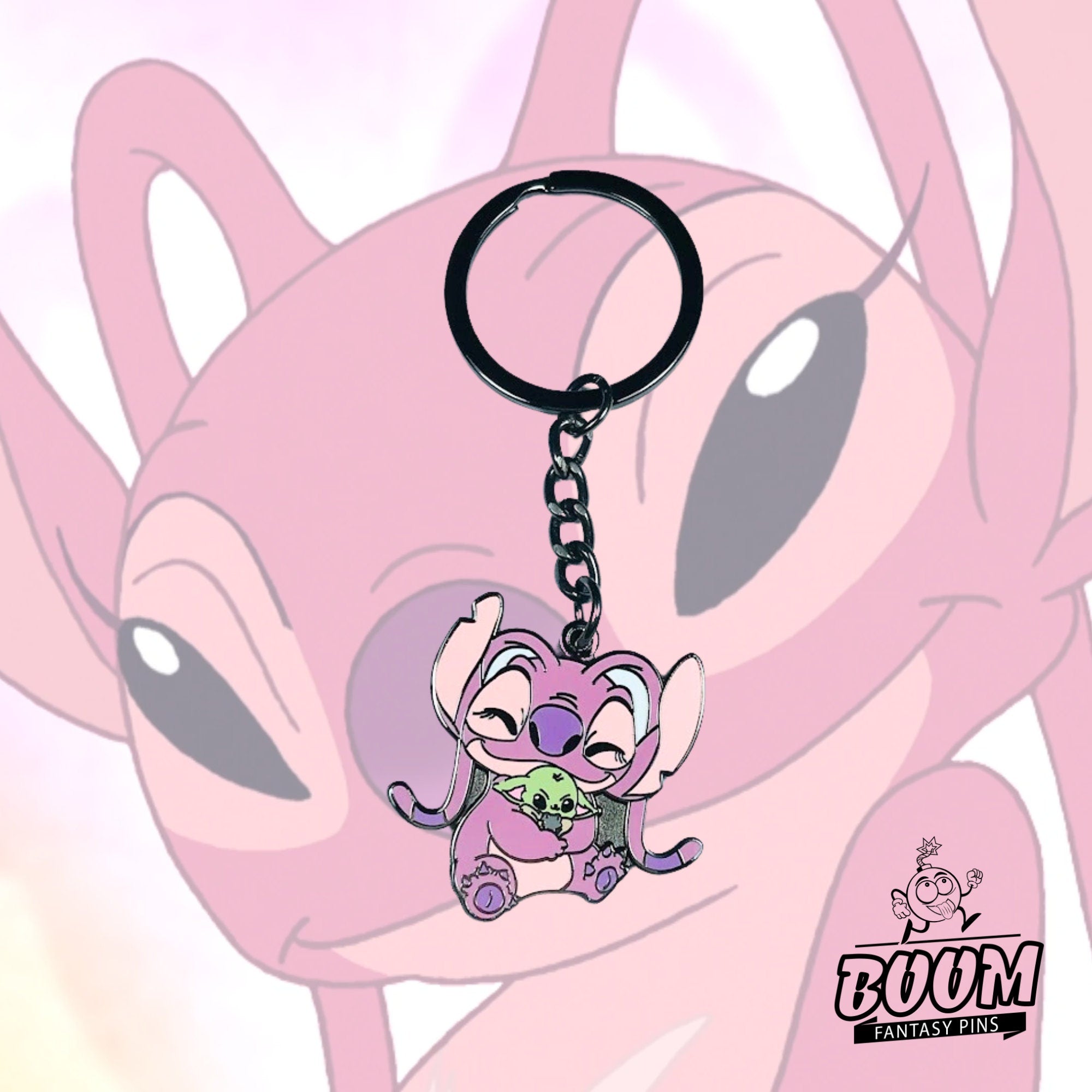 Porte-clés – Ange de Lilo &amp; Stitch – Disney Fantasy