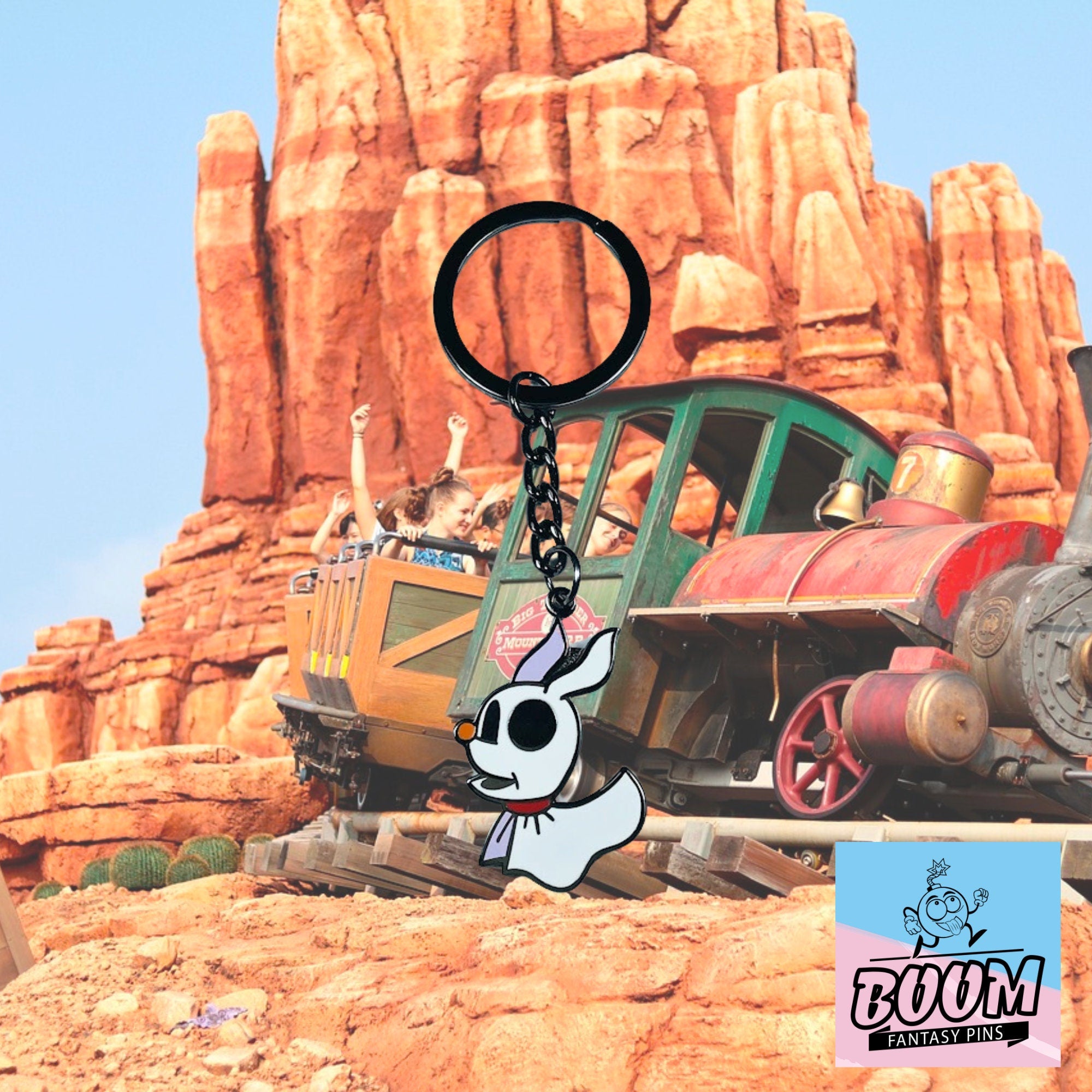 Keychain – Zero from The Nightmare Before Christmas – Disney Fantasy