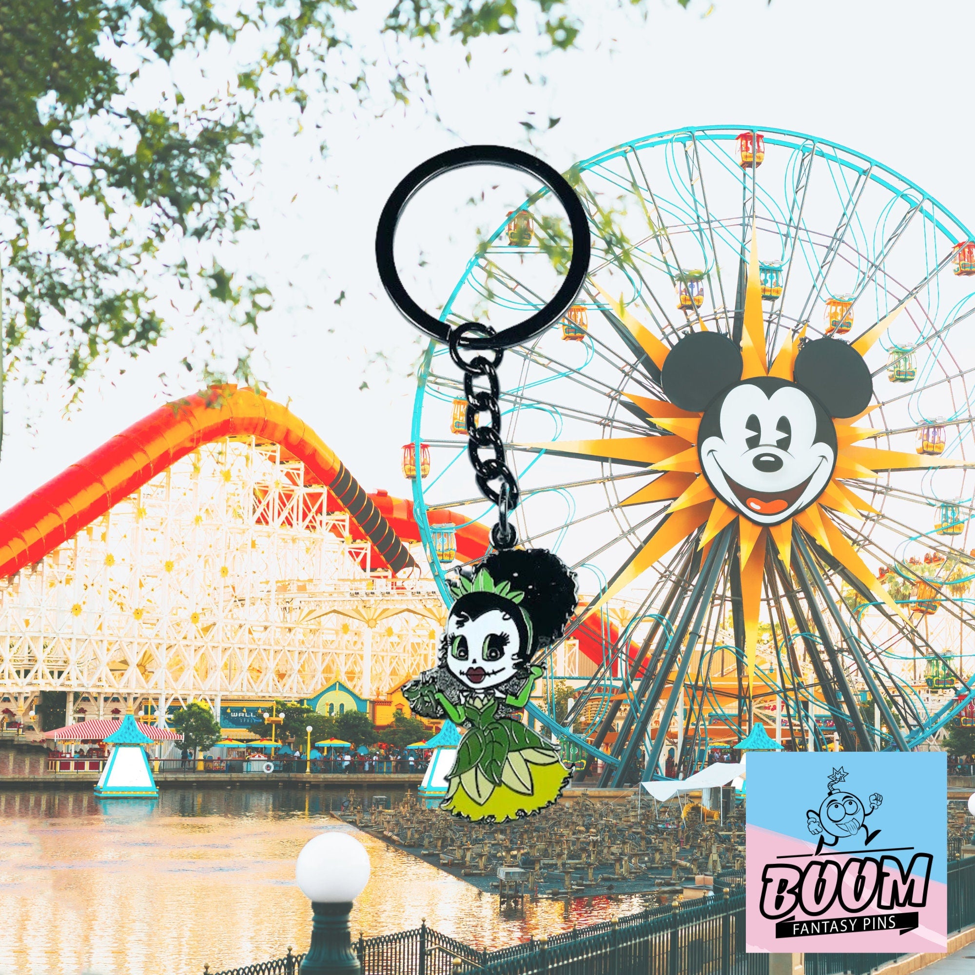 Llavero – Tiana y el Sapo de La Princesa y el Sapo – Disney Fantasy