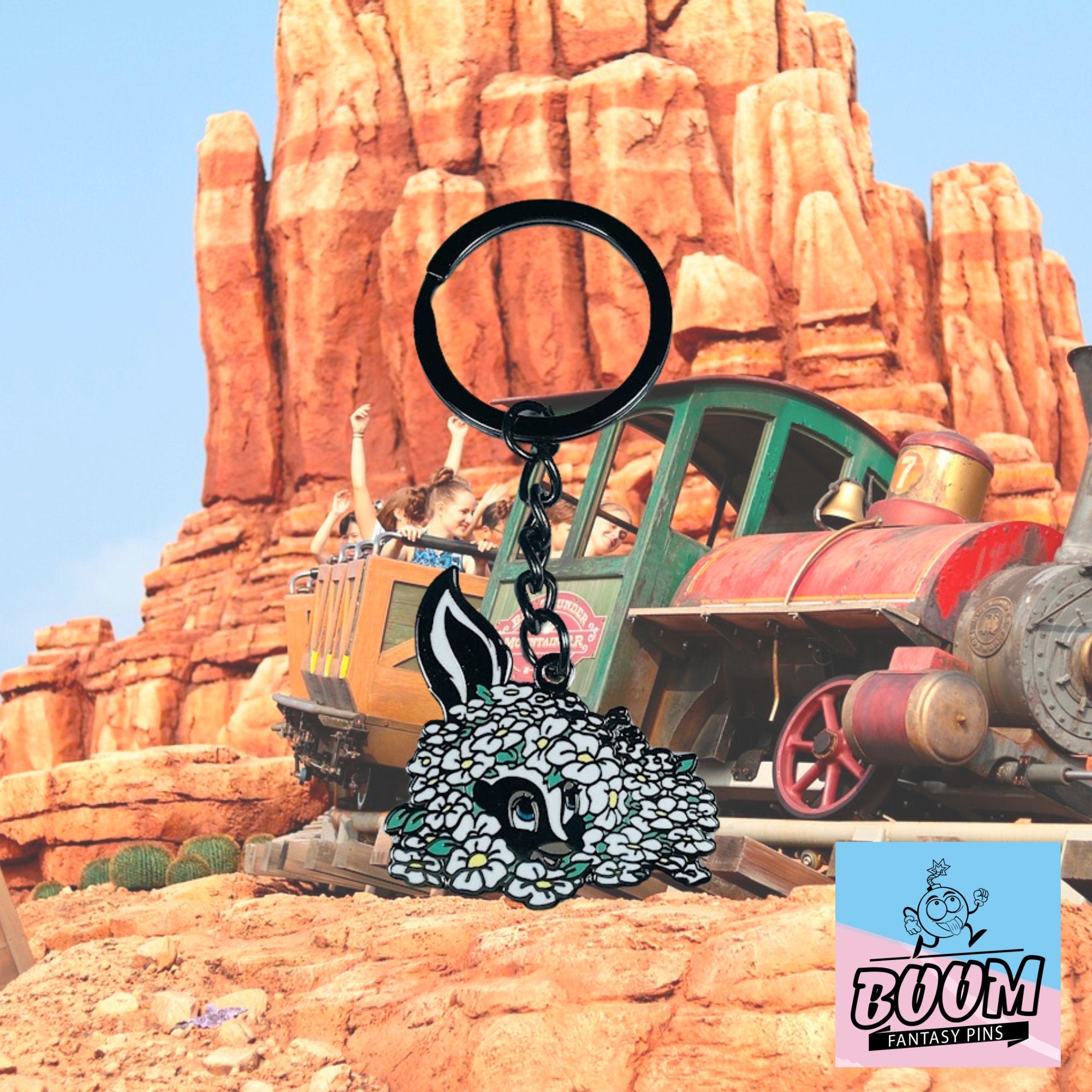 Llavero – Flor de Bambi – Disney Fantasy