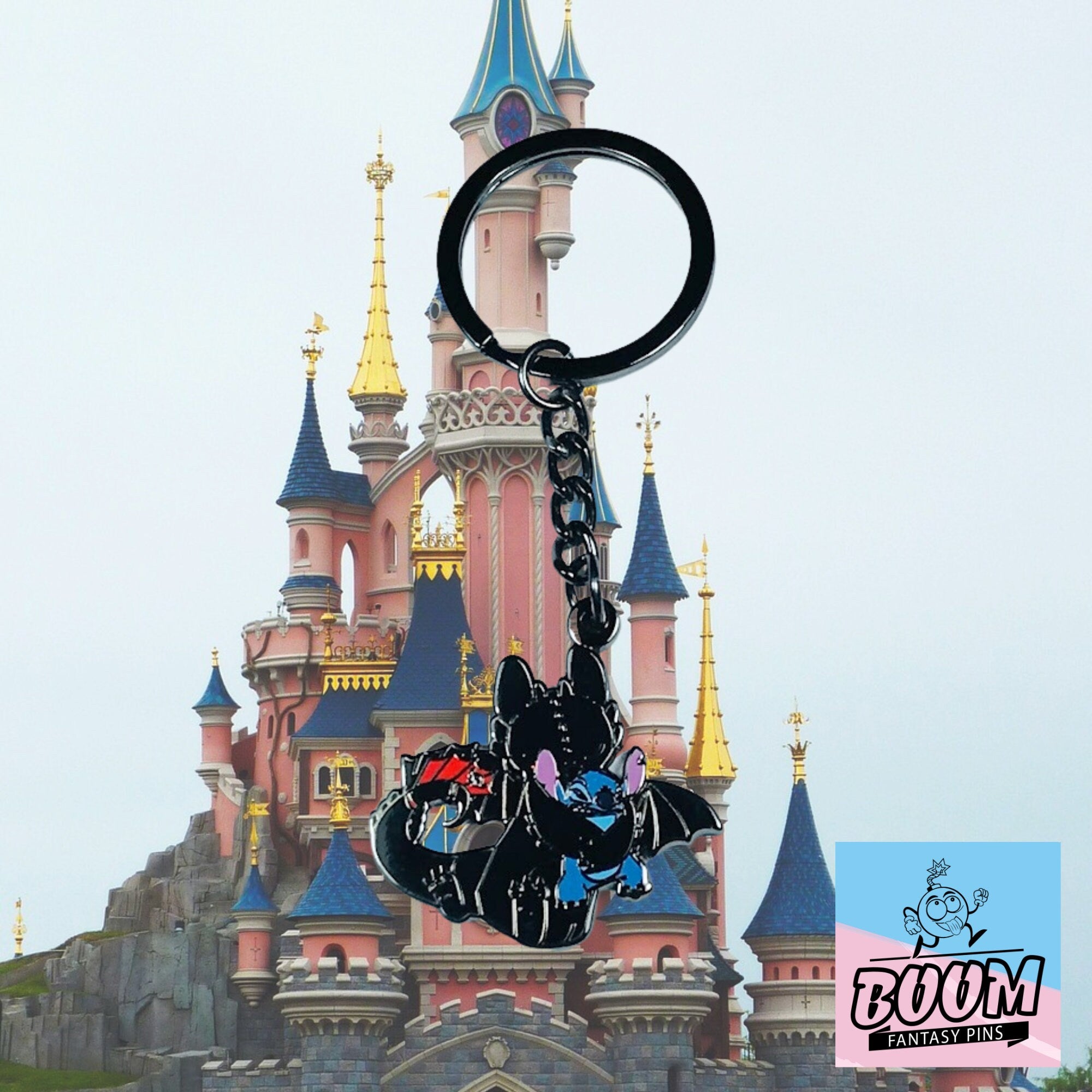 Llavero – Experimento 626 Stitch y Desdentao de Lilo y Stitch – Disney Fantasy