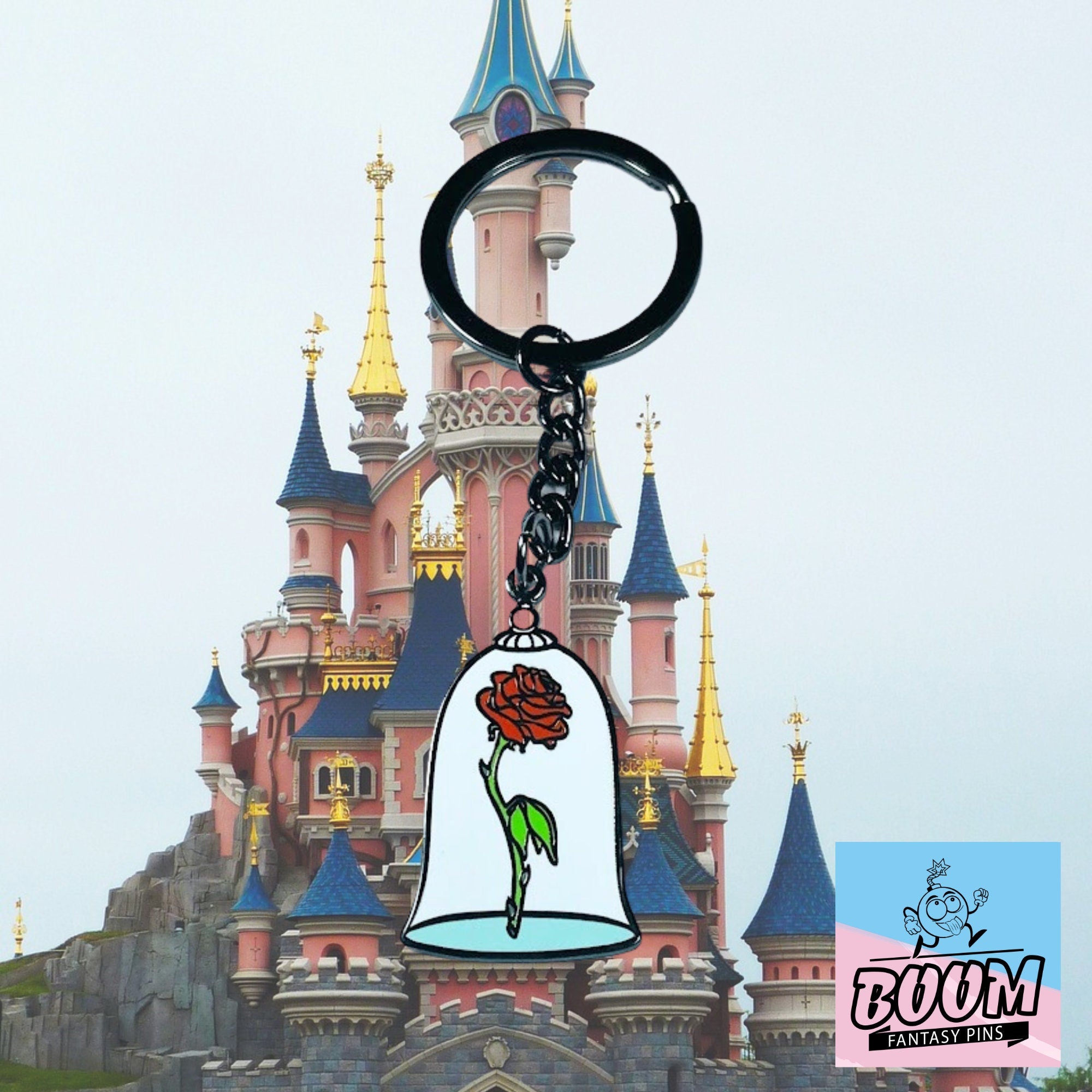 Llavero – Bella de La Bella y la Bestia – Disney Fantasy