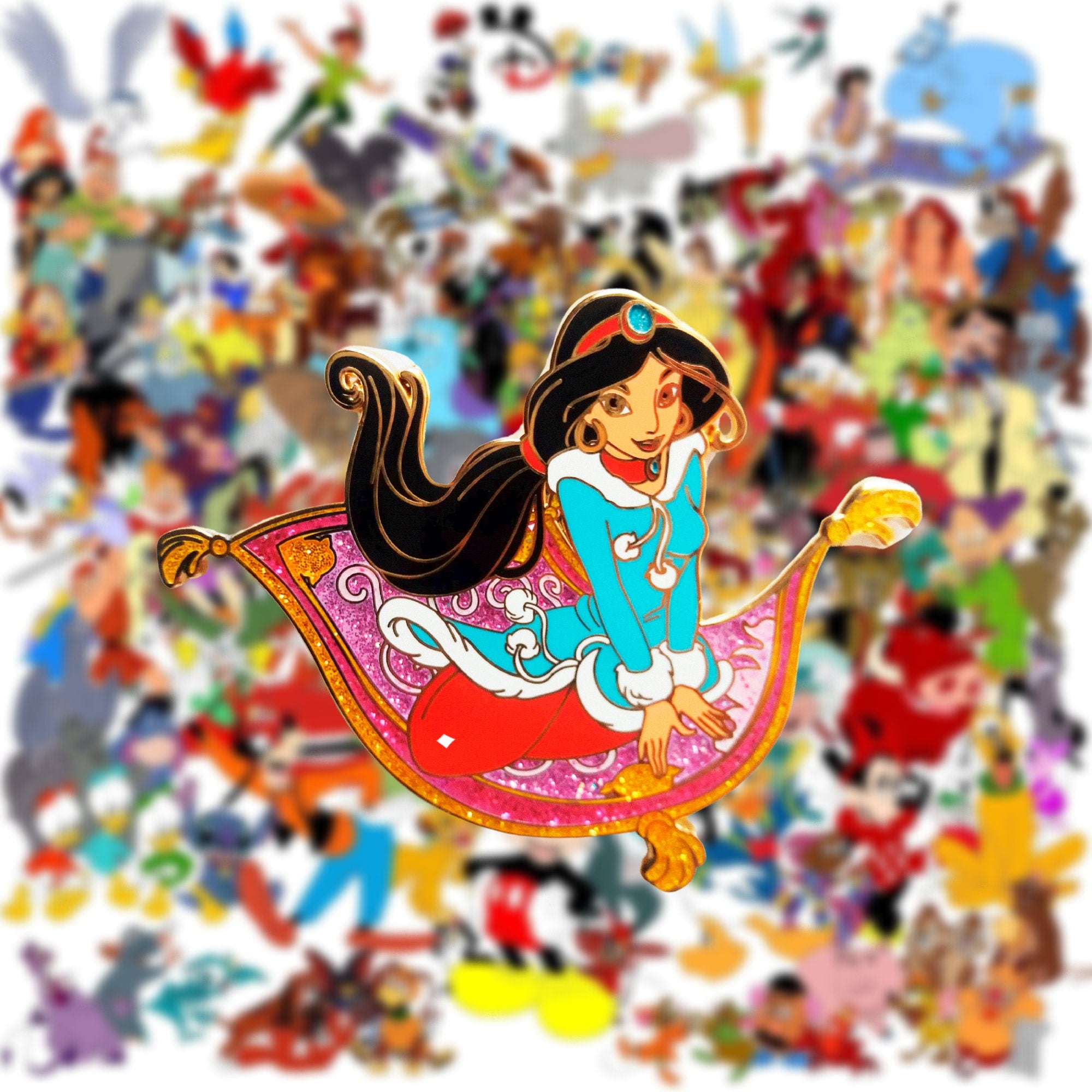 Pin's – Princesse Jasmine d'Aladdin – Disney Fantasy