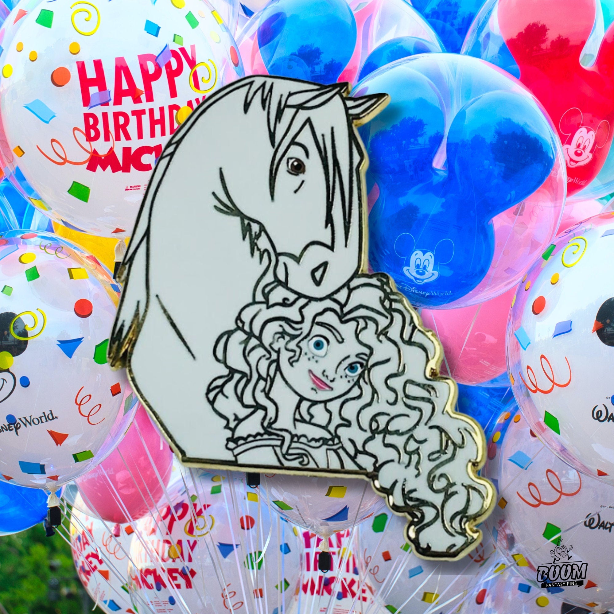 Pin's – Merida du film Rebelle – Disney Fantasy