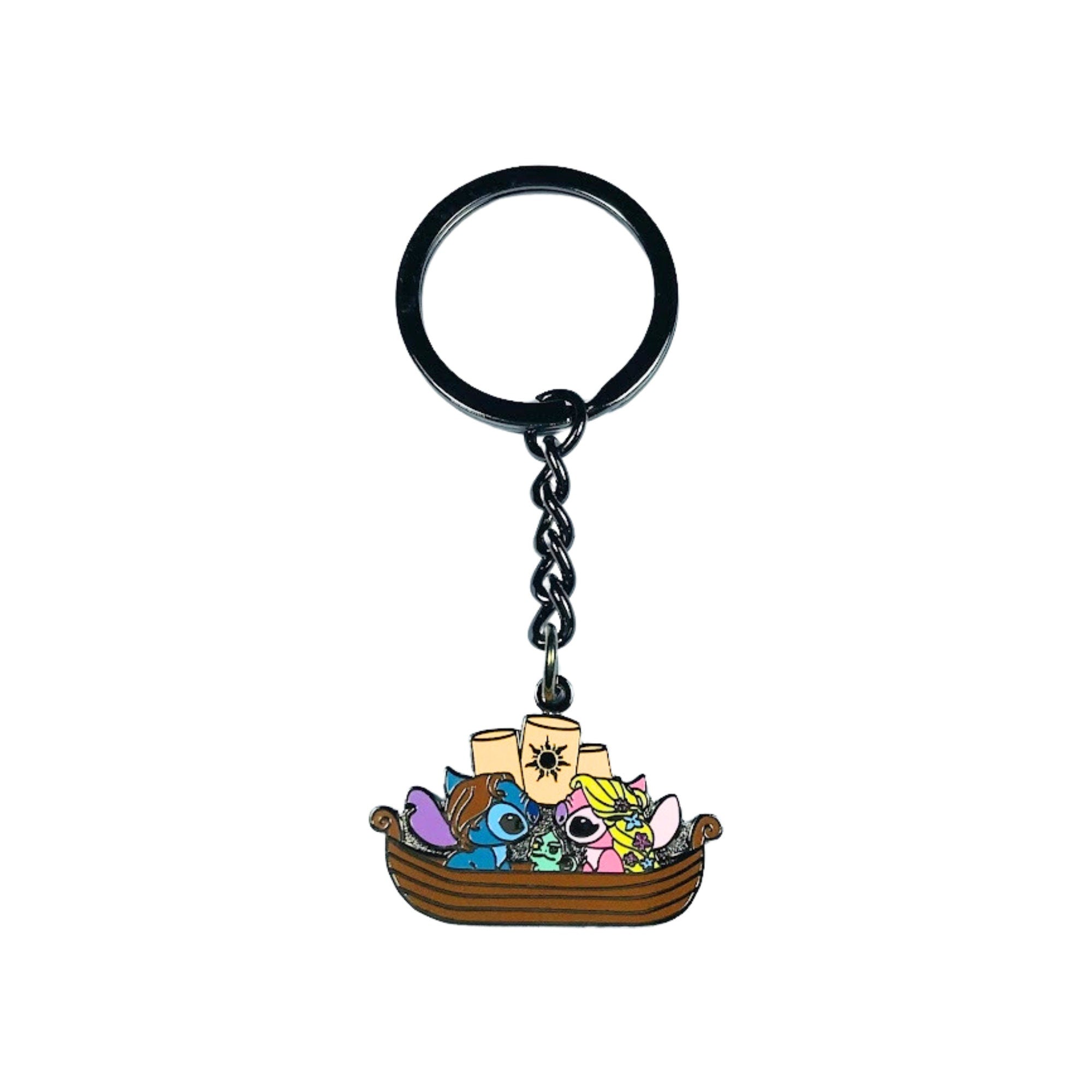 Llavero – Stitch y Ángel de Lilo &amp; Stitch – Disney Fantasy