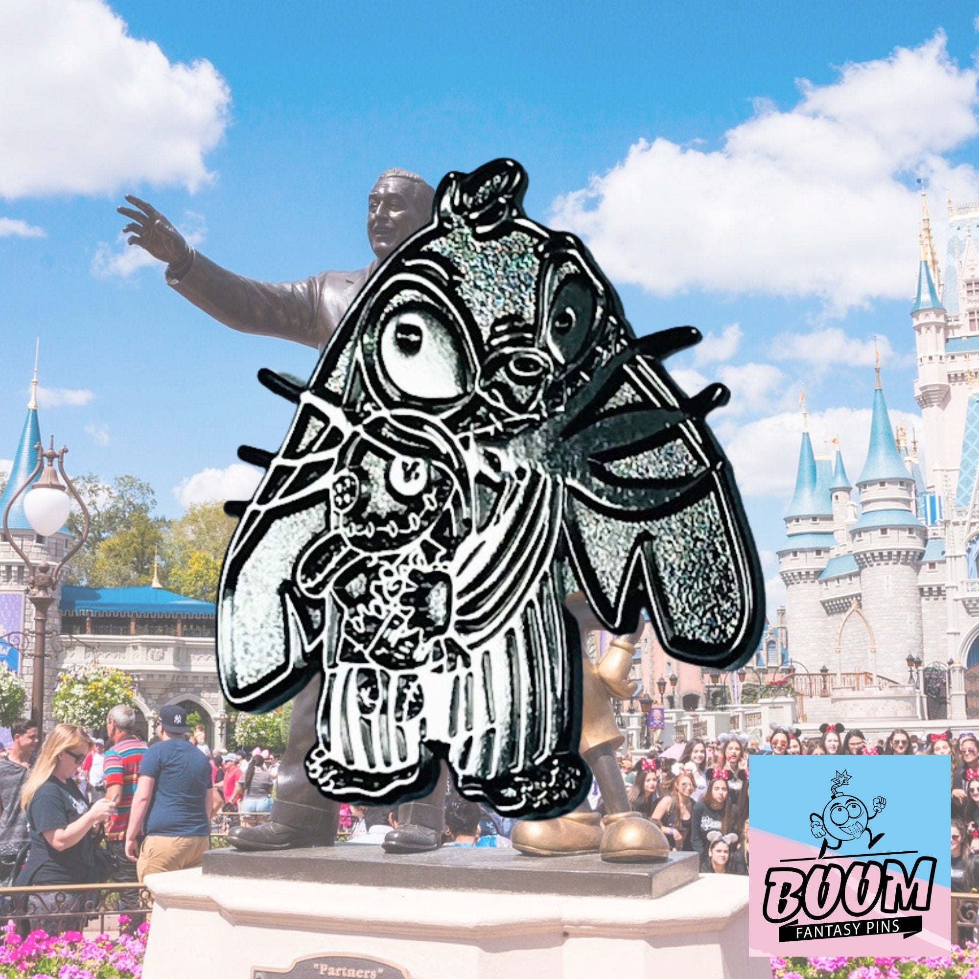 Épingle – Expérience 626 en Jack Skellington de Lilo &amp; Stitch – Disney Fantasy