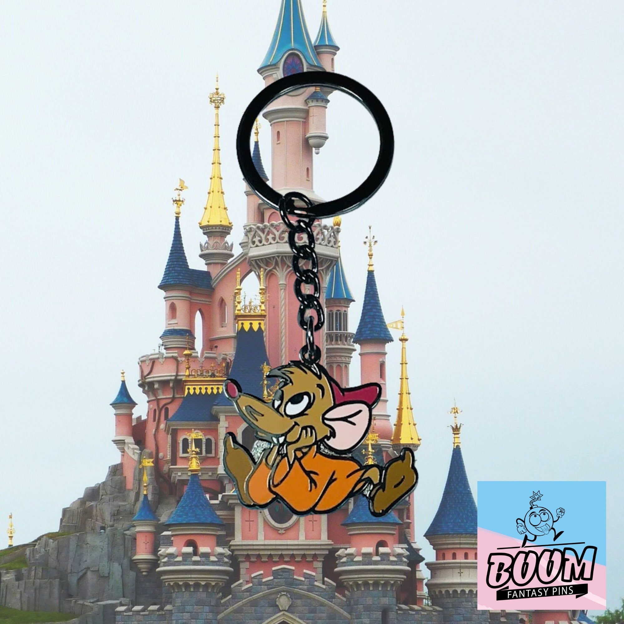 Porte-clés – Jaq de Cendrillon – Disney Fantasy