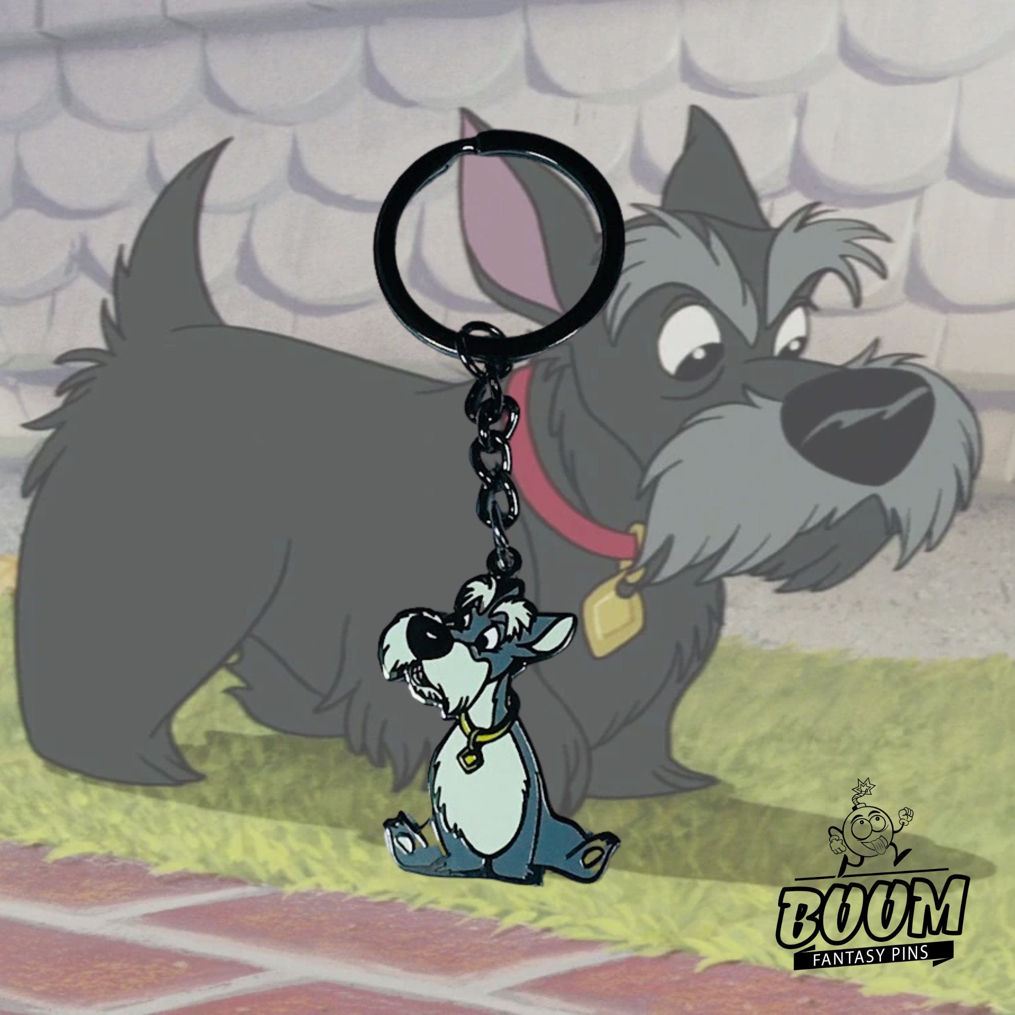 Llavero – Jock de La Dama y el Vagabundo – Disney Fantasy