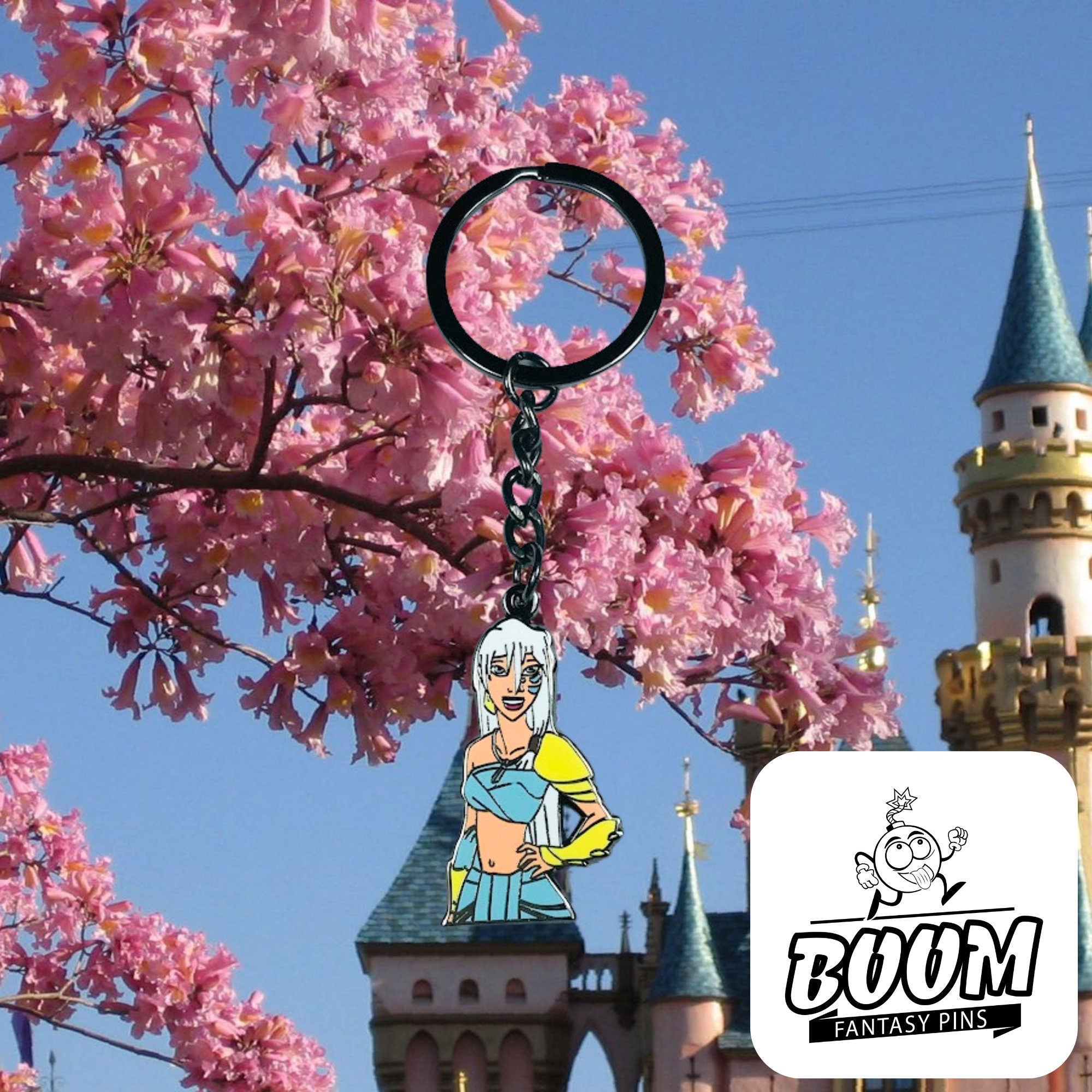 Llavero – Reina Kida de Atlantis: El Imperio Perdido – Disney Fantasy