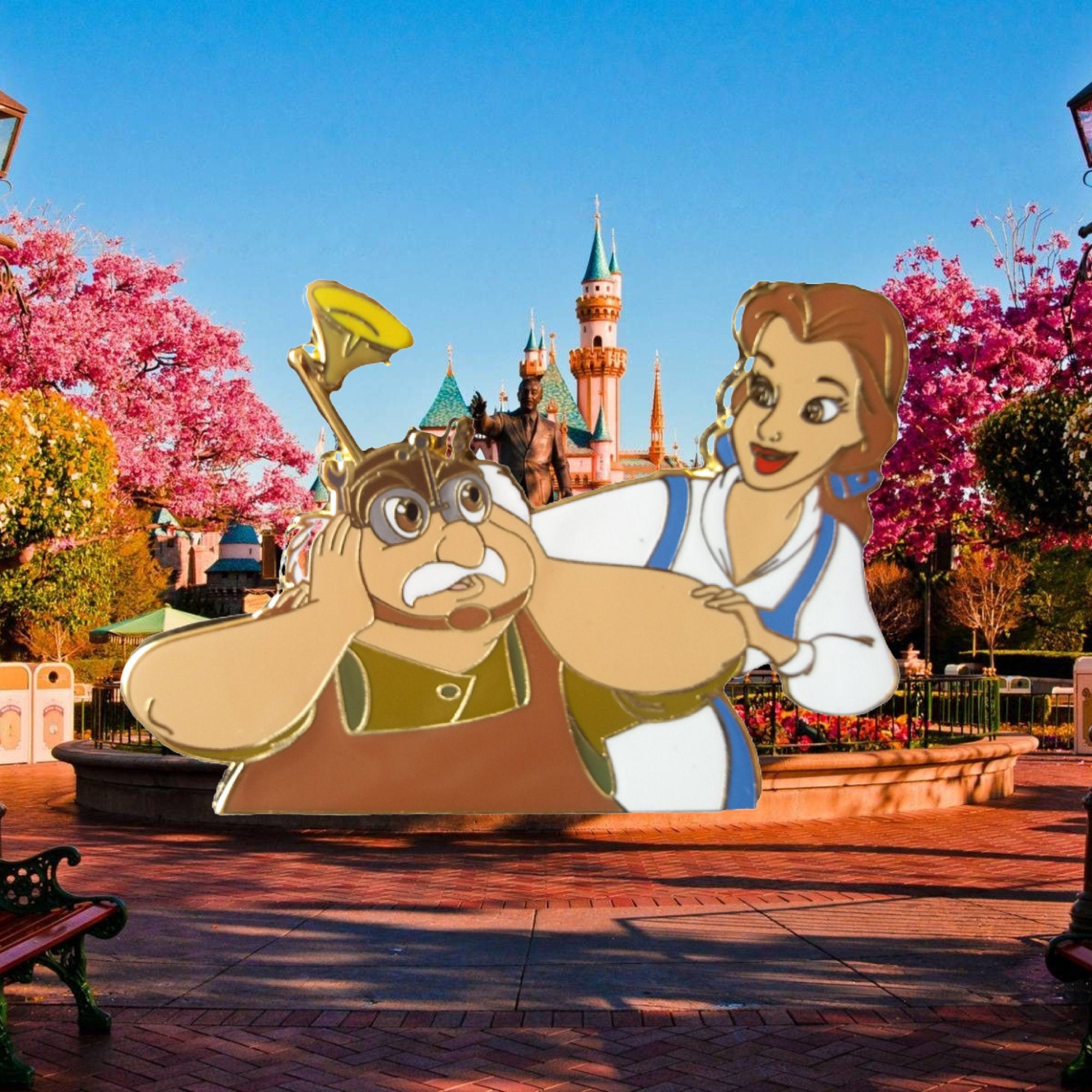 Pin's – Belle et Maurice de La Belle et la Bête – Disney Fantasy