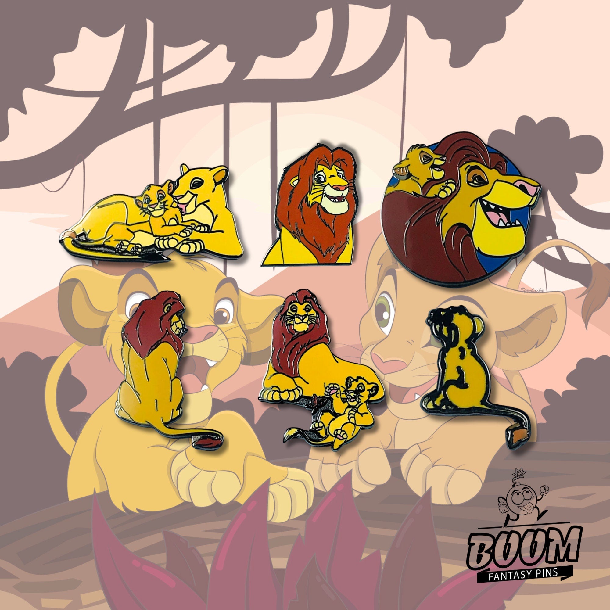 Pin's – Sarabi du Roi Lion – Disney Fantasy