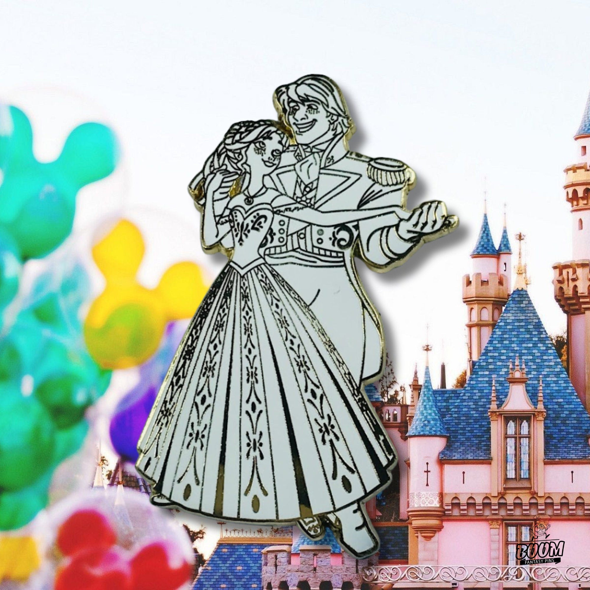 Pin's – Princesse Anna et Kristoff de La Reine des Neiges – Disney Fantasy