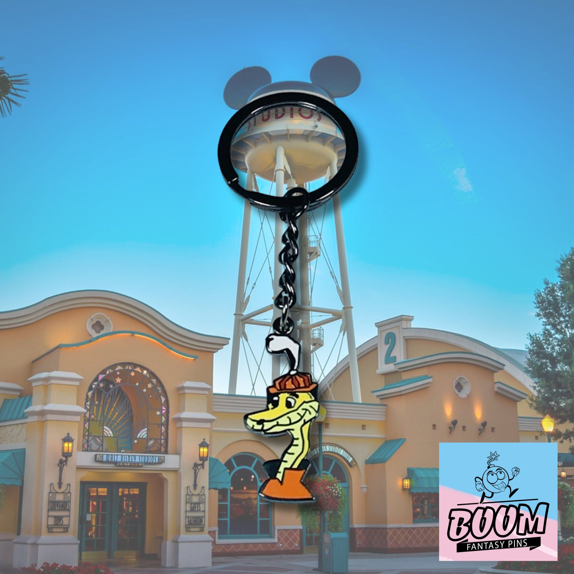 Porte-clés – Sir Hiss de Robin des Bois – Disney Fantasy