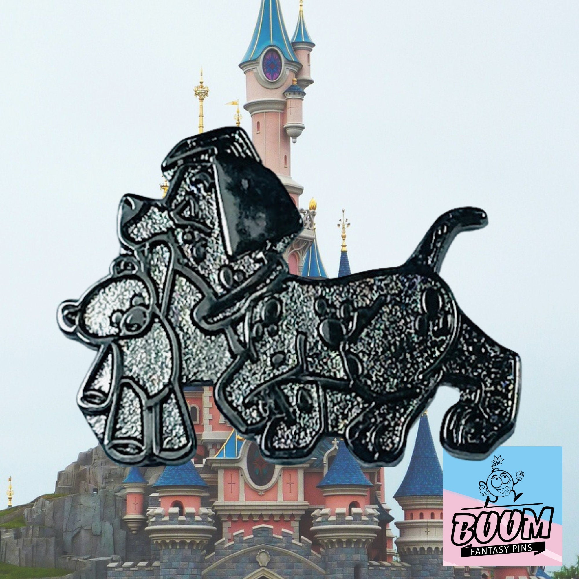 Pin – Patch y Teddy de 101 Dálmatas – Disney Fantasy