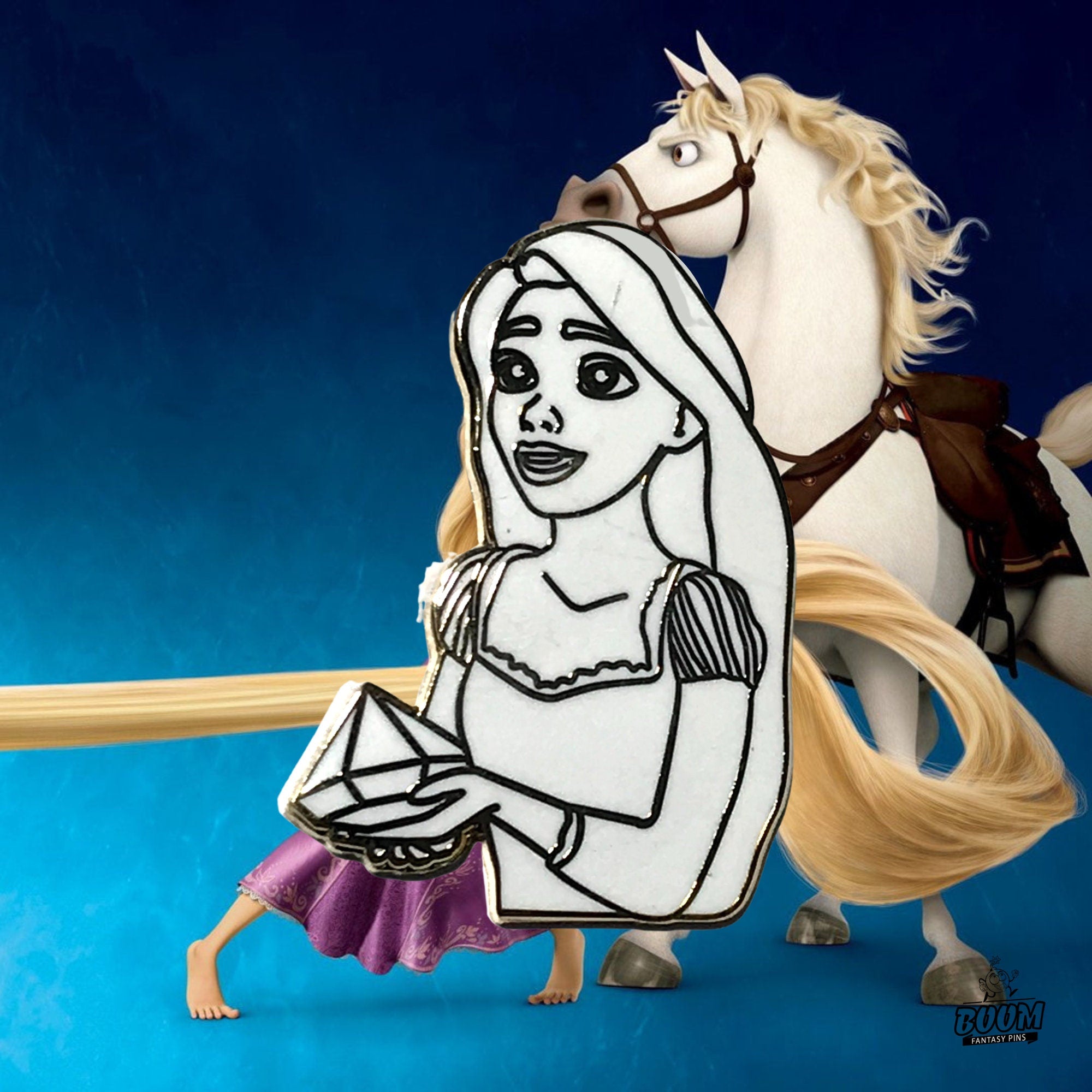 Pin's – Raiponce du film Raiponce – Disney Fantasy