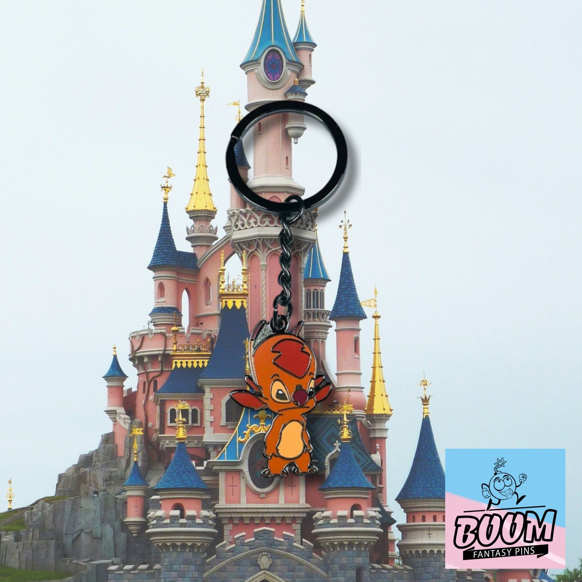 Llavero – Experimento 032 Fibra de Lilo y Stitch – Disney Fantasy