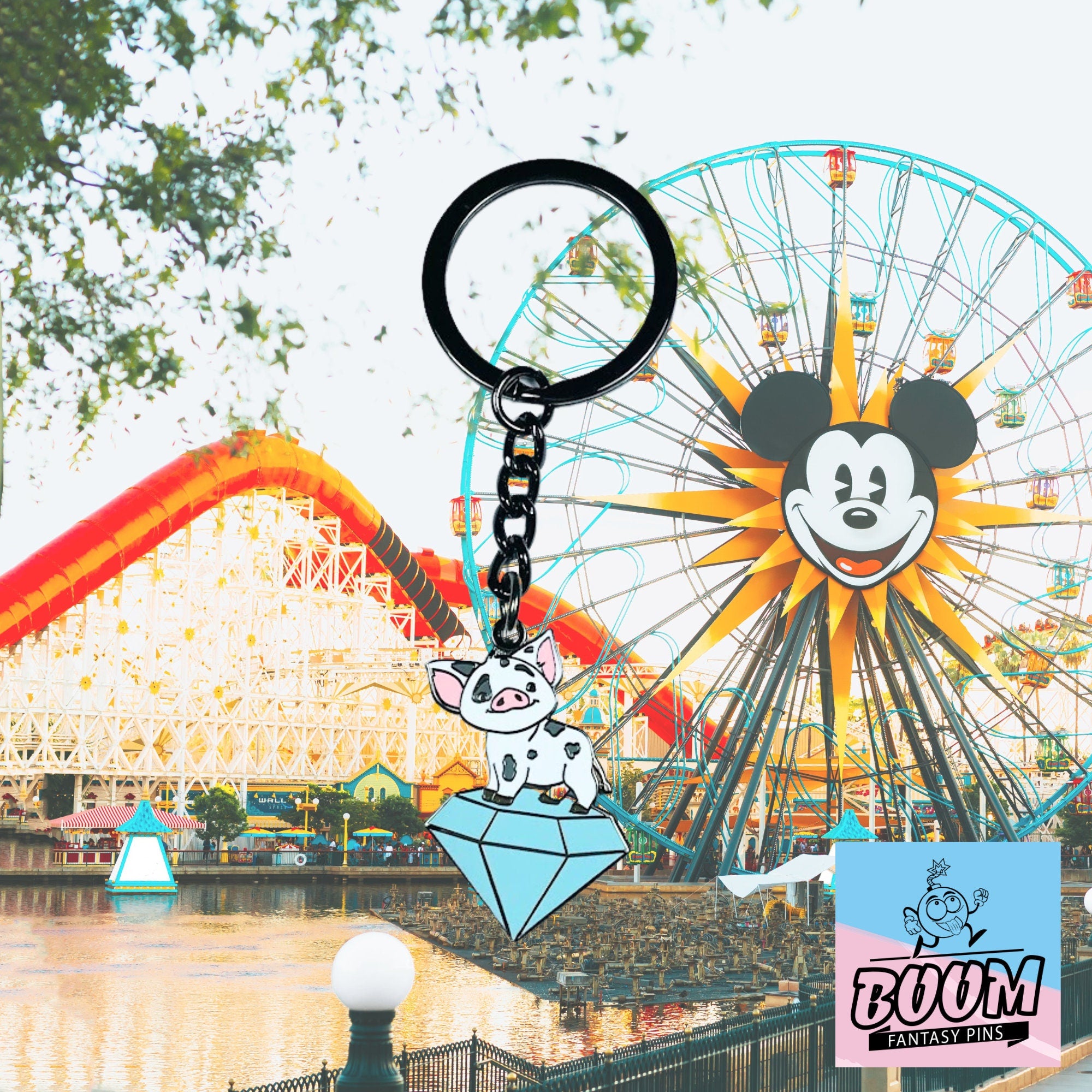 Llavero – Pua de Moana – Disney Fantasy