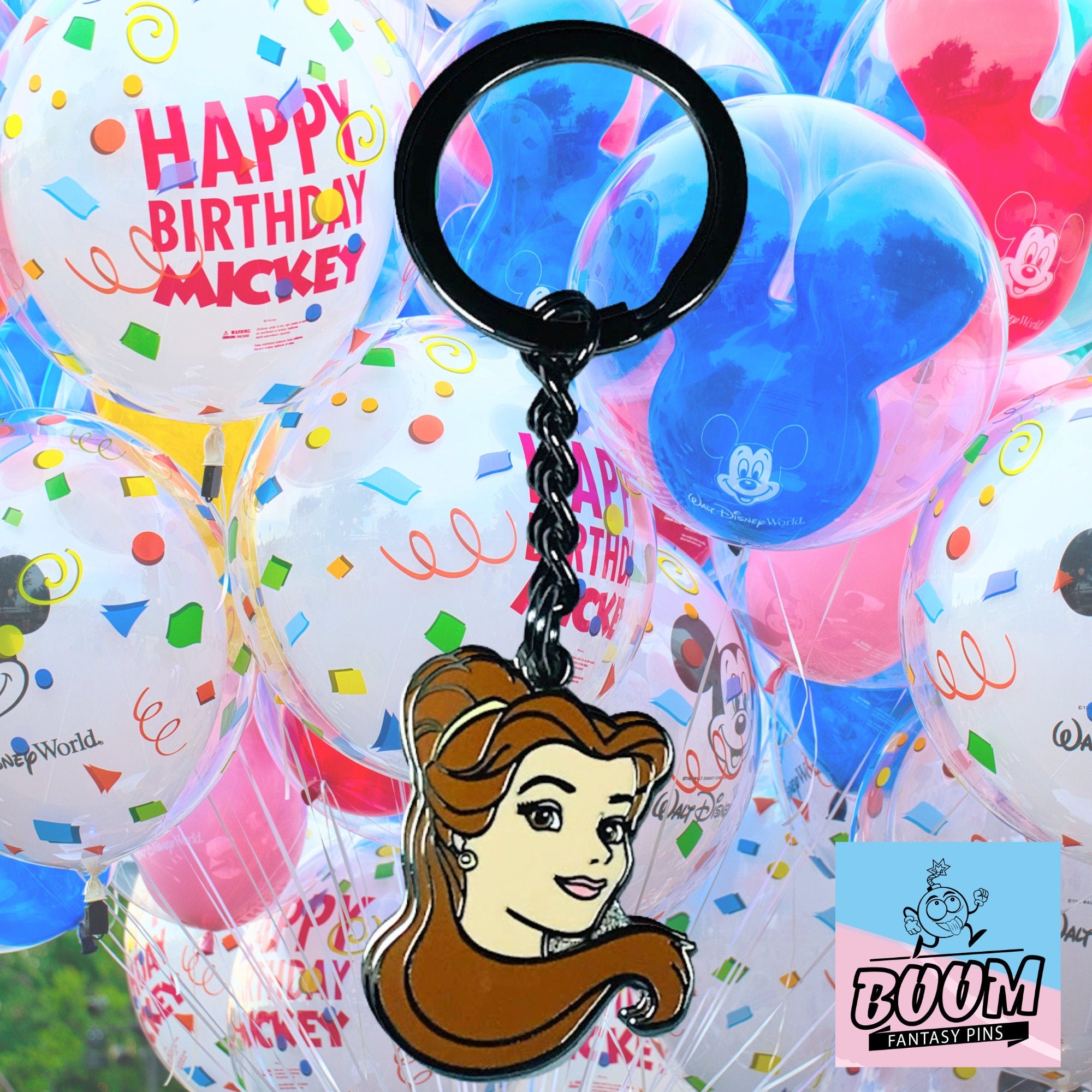 Llavero – Bella de La Bella y la Bestia – Disney Fantasy