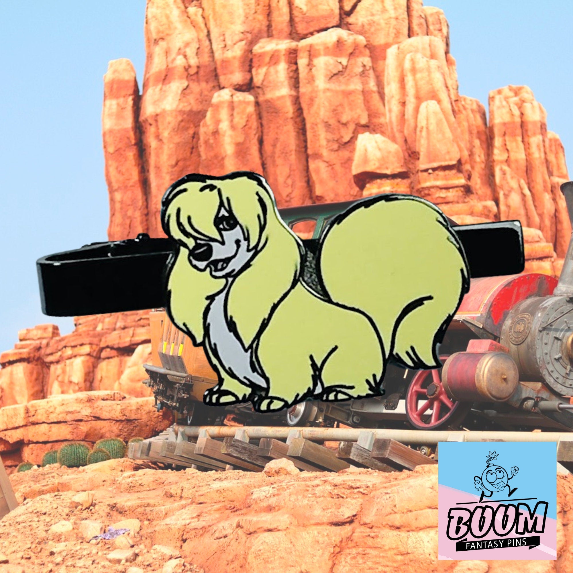 Pinza de corbata – Pinza de La Dama y el Vagabundo – Disney Fantasy