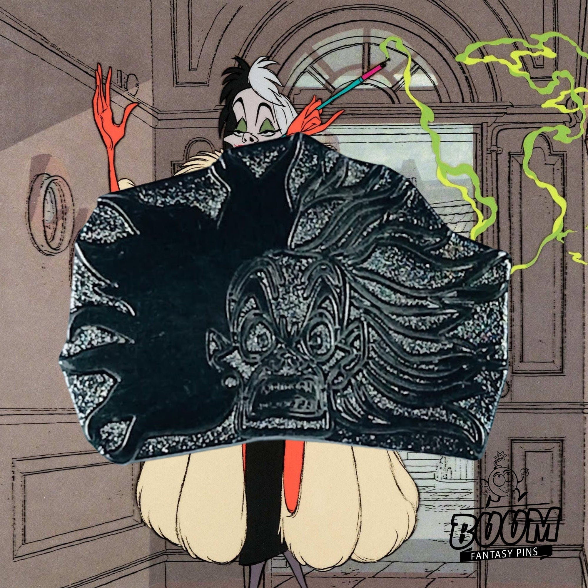 Pin's – Cruella De Vil des 101 Dalmatiens – Disney Fantasy