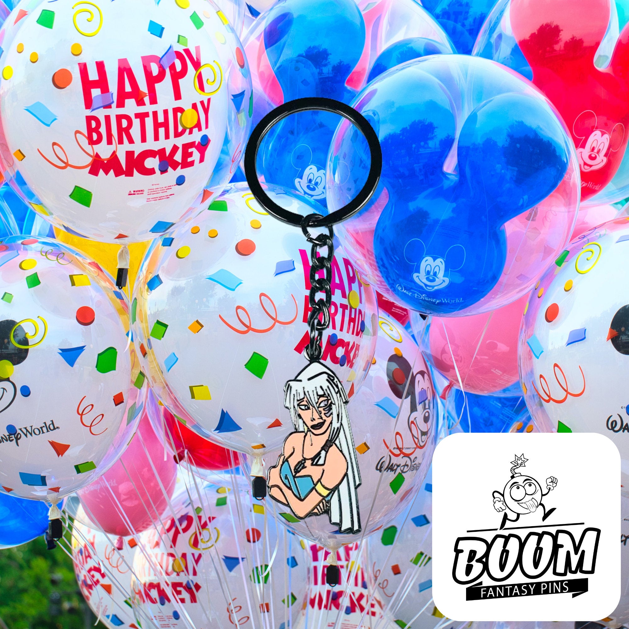 Porte-clés – Reine Kida d'Atlantide, l'empire perdu – Disney Fantasy