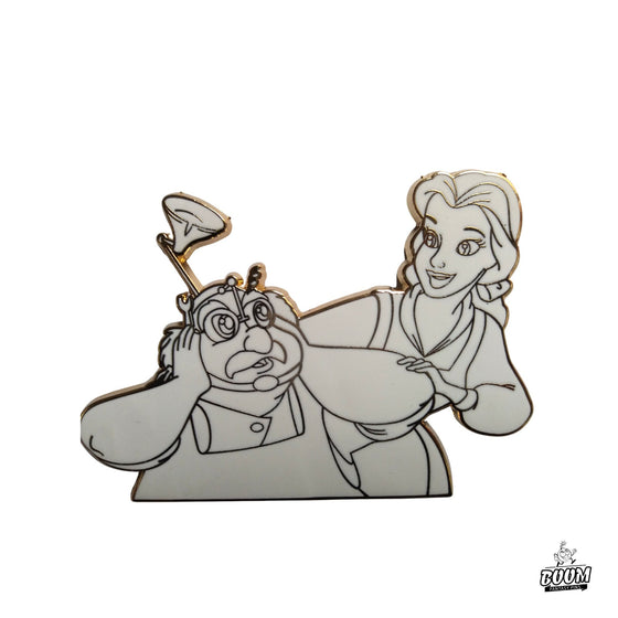 Pin – Belle and Maurice from Beauty and the Beast – Disney Fantasy