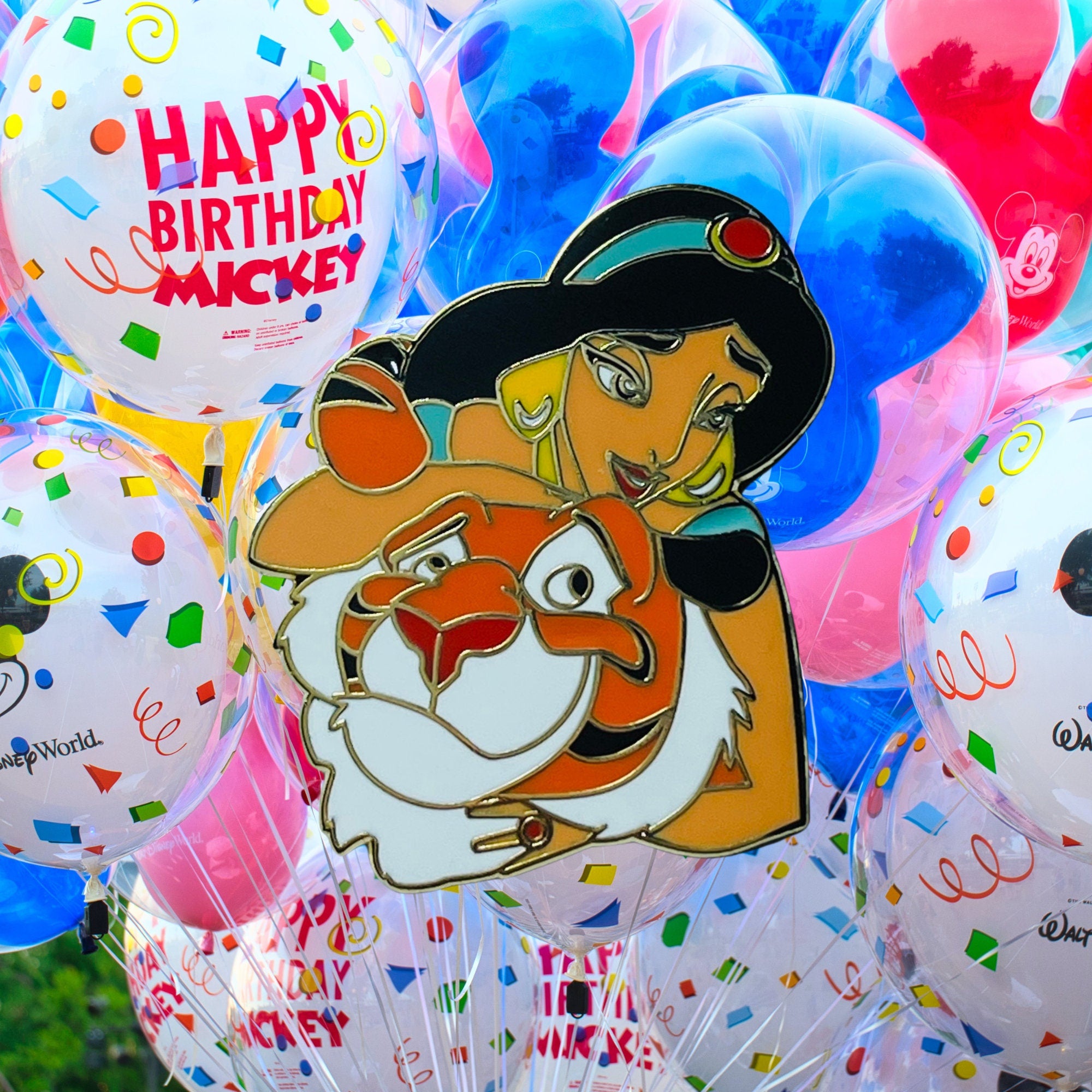 Pin – Rajah y la Princesa Jasmine de Aladdin – Disney Fantasy