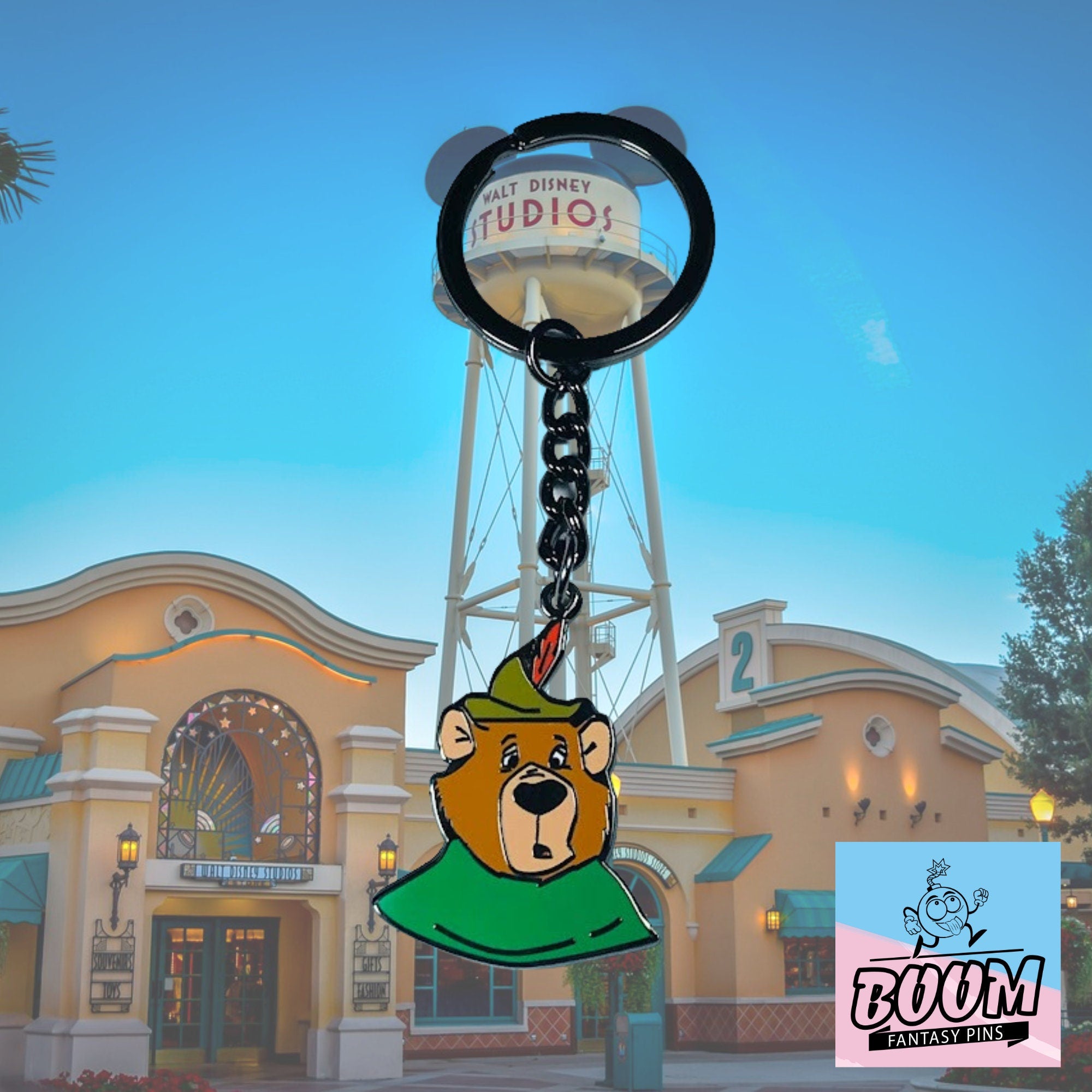 Llavero – El pequeño Juan de Robin Hood – Disney Fantasy