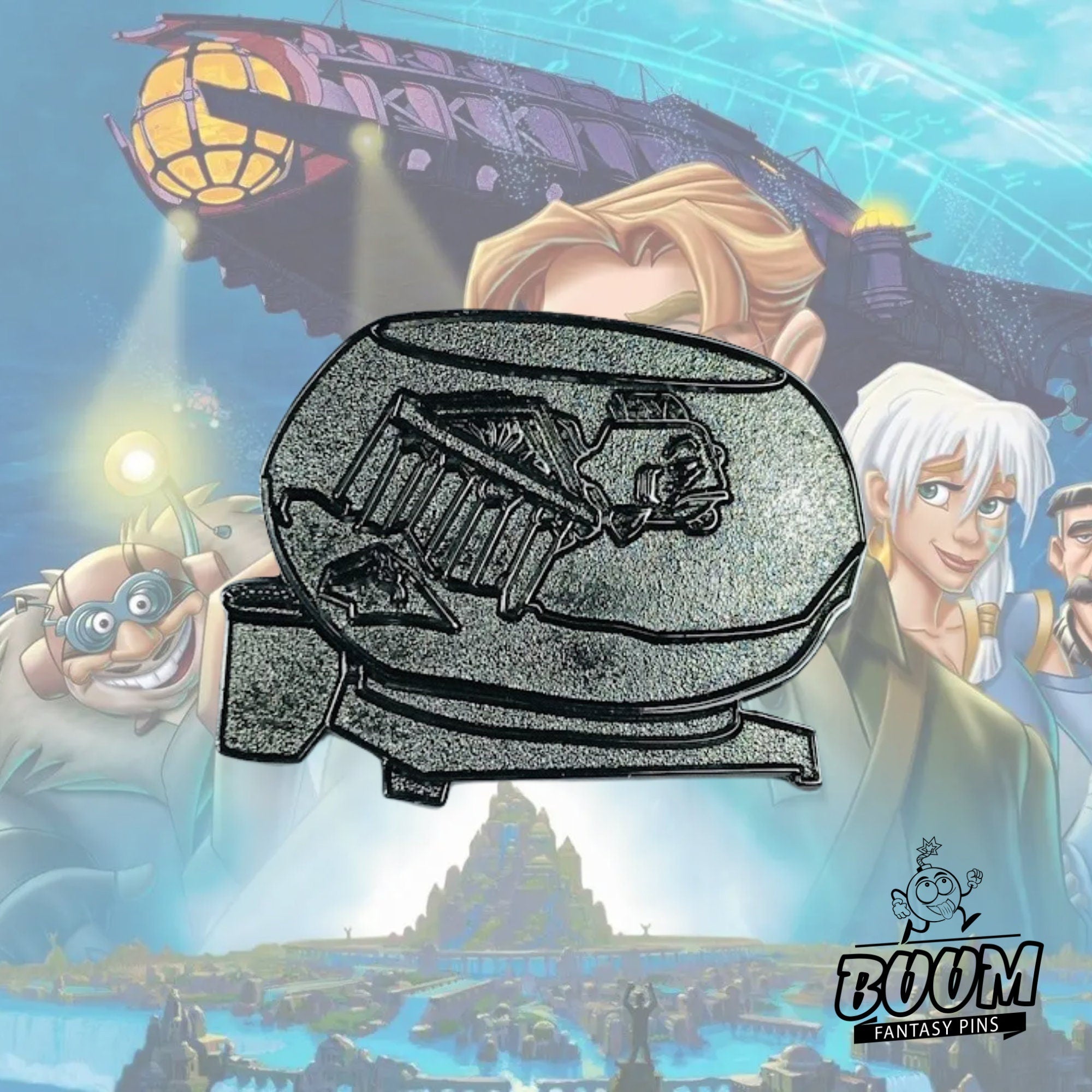 Pin's – Princesse Kida d'Atlantide, l'empire perdu – Disney Fantasy