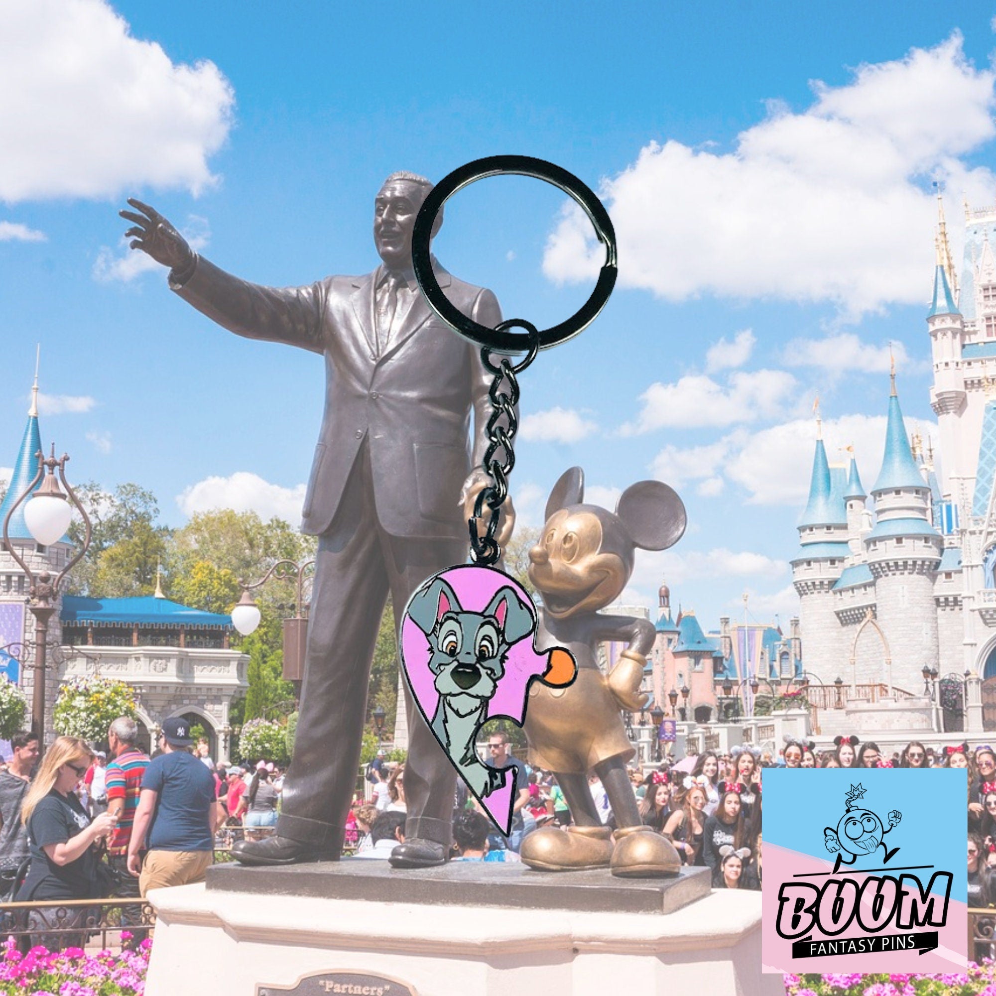 Llavero – El Vagabundo de La Dama y el Vagabundo – Disney Fantasy