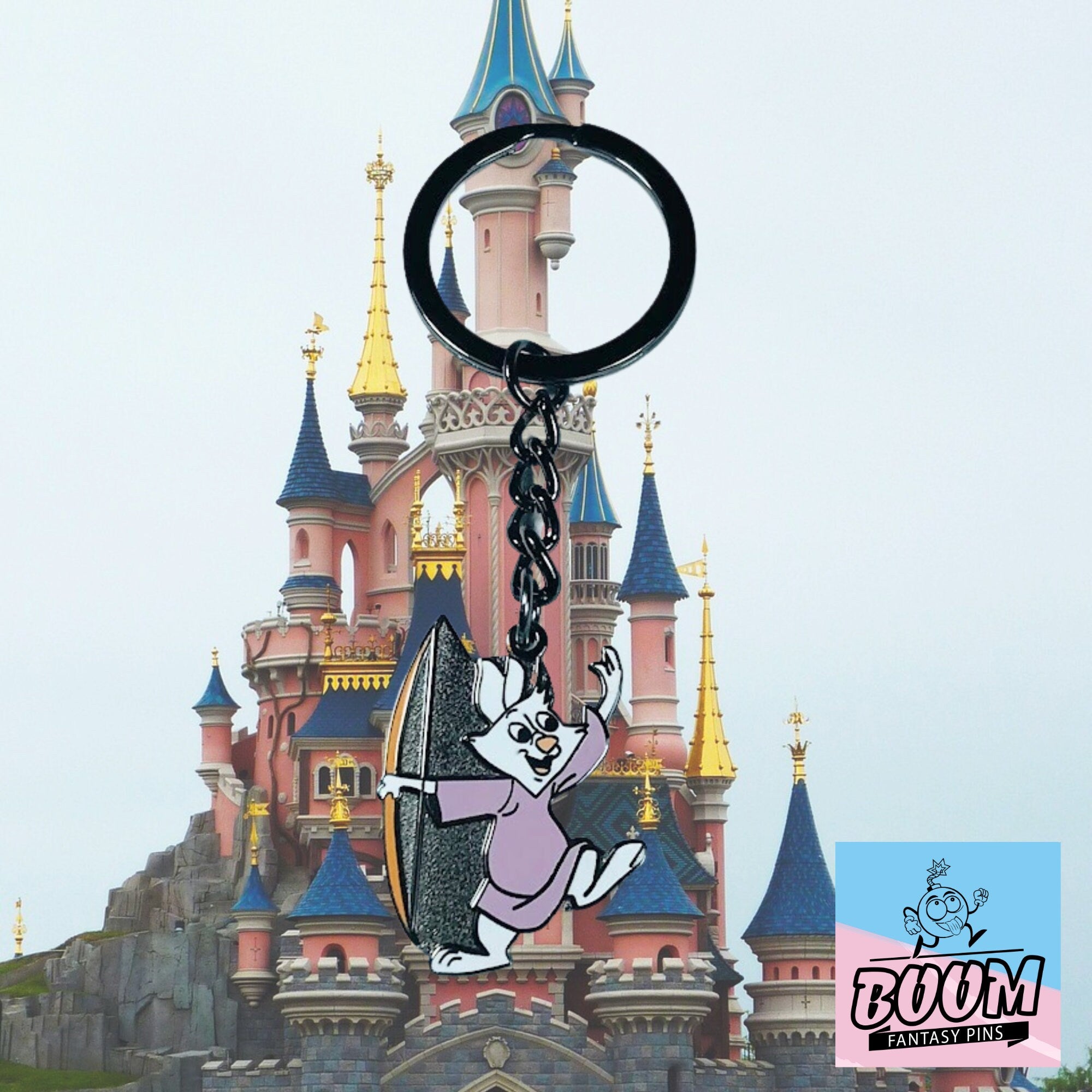 Llavero – Skippy el conejo de Robin Hood – Disney Fantasy