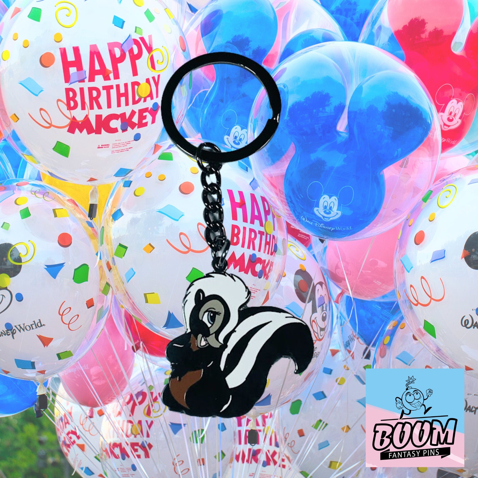 Llavero – Flor de Bambi – Disney Fantasy