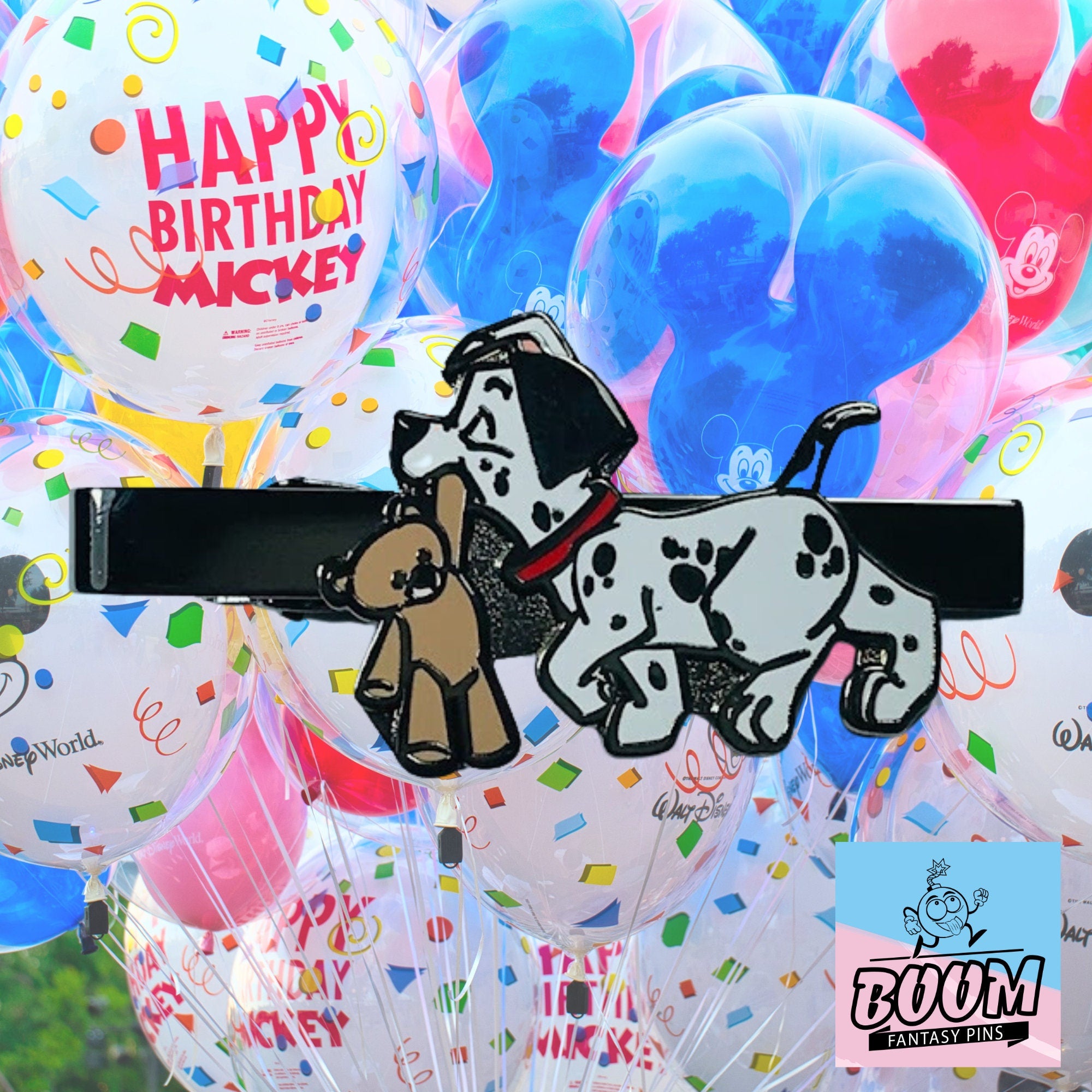 Pinza de corbata – Parche y osito de 101 Dálmatas – Disney Fantasy