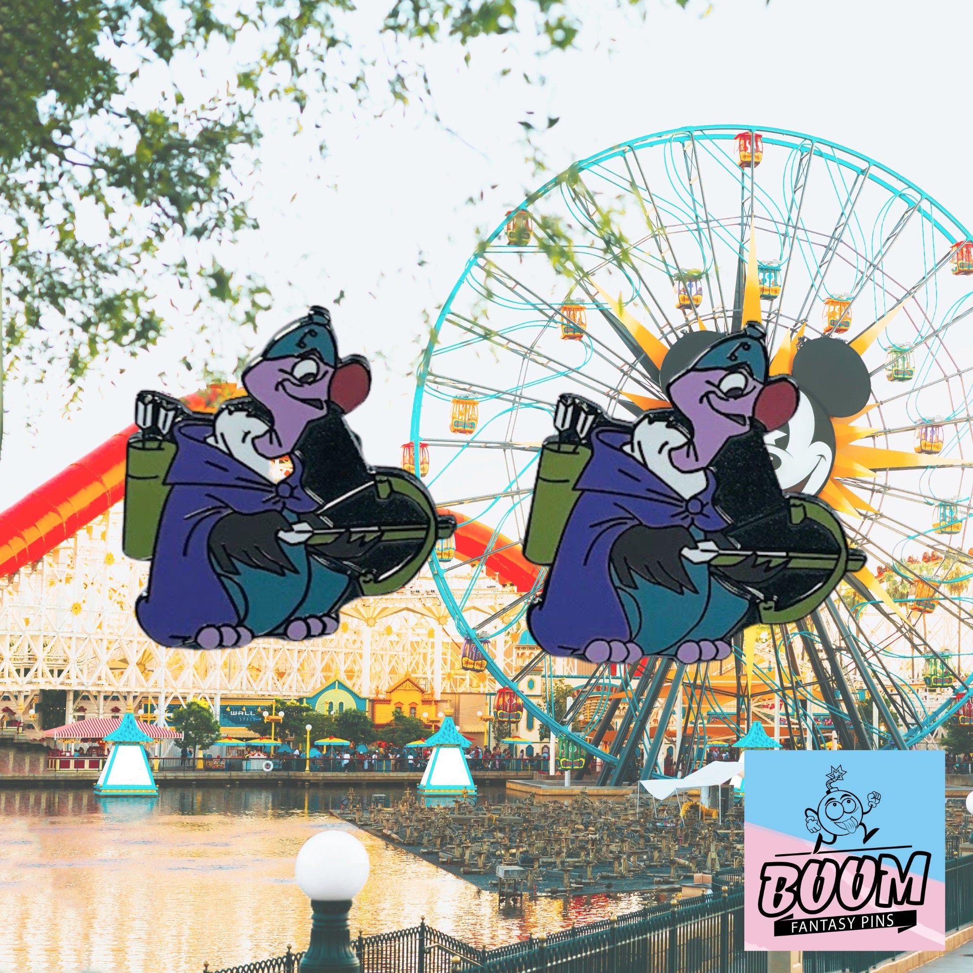 Cufflinks – Nutsy from Robin Hood – Disney Fantasy