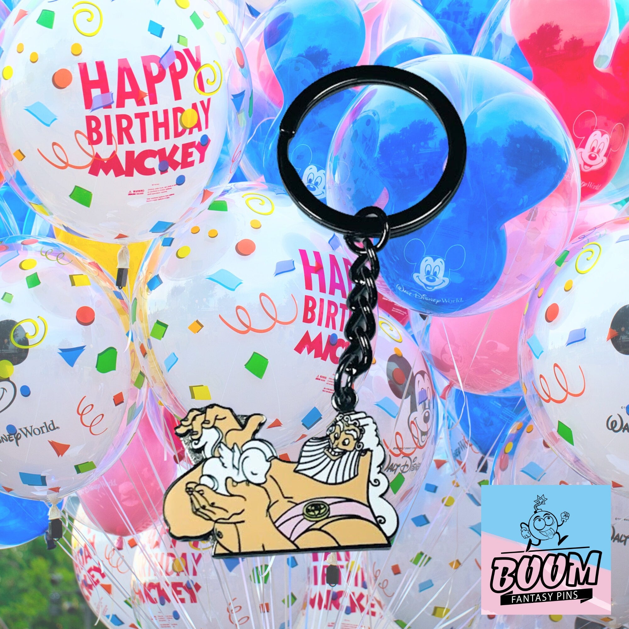 Llavero – Zeus y Pegaso de Hércules – Disney Fantasy